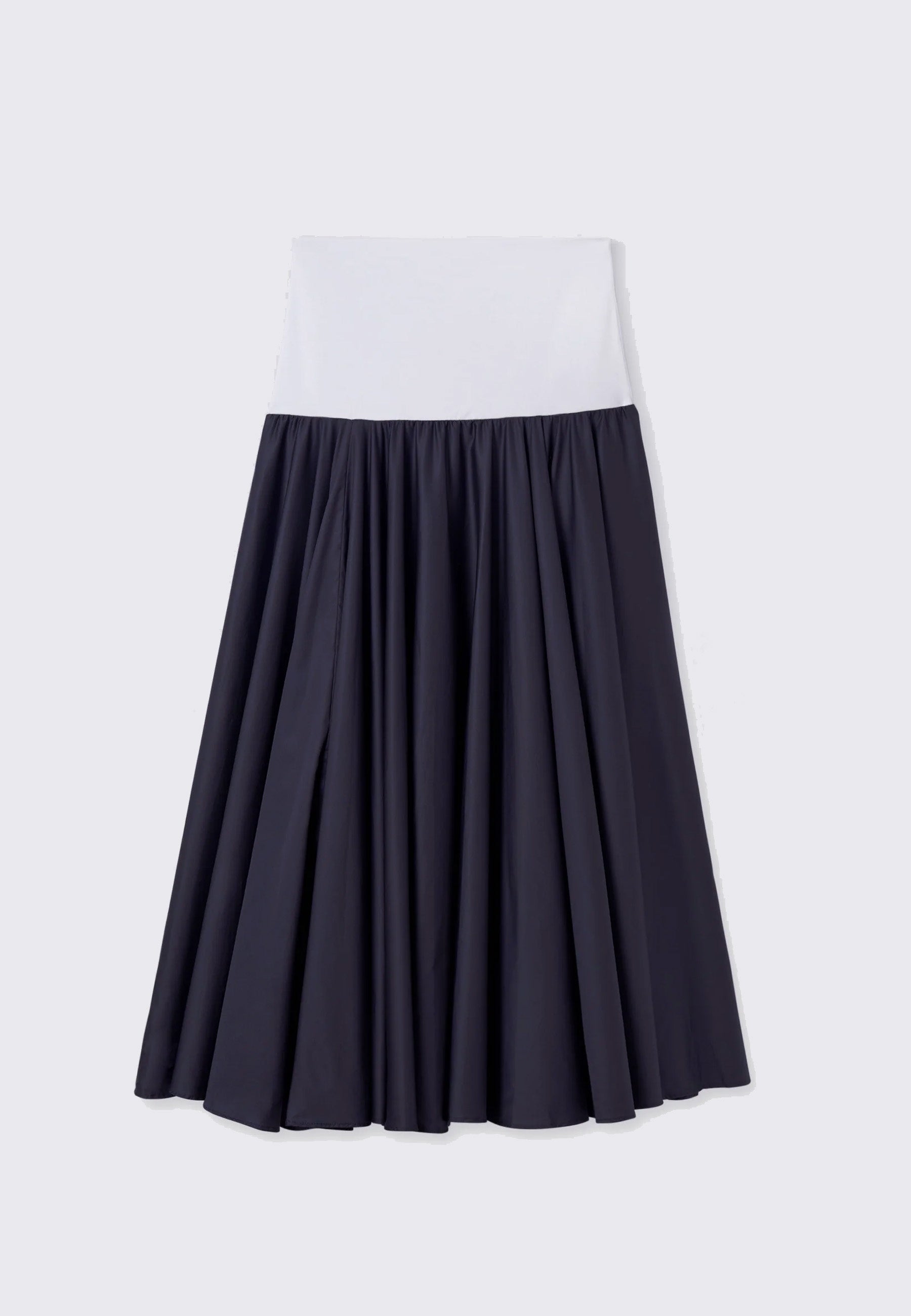 Claudia Skirt - Grey/White