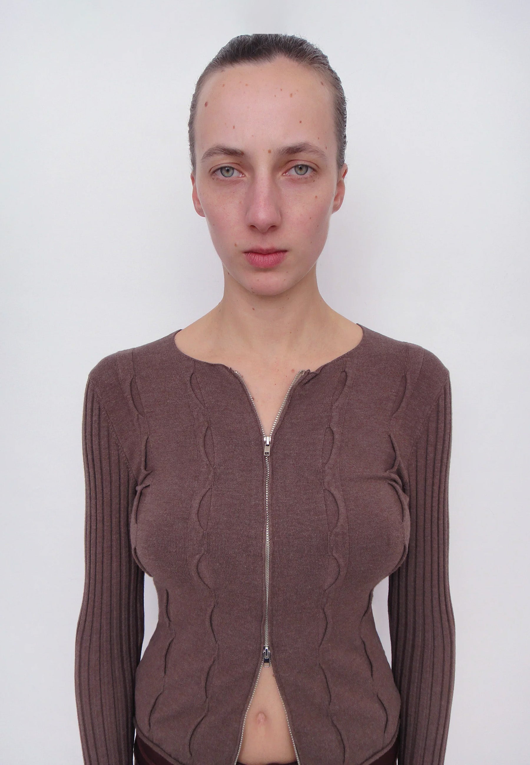 Forat Jumper - Brown