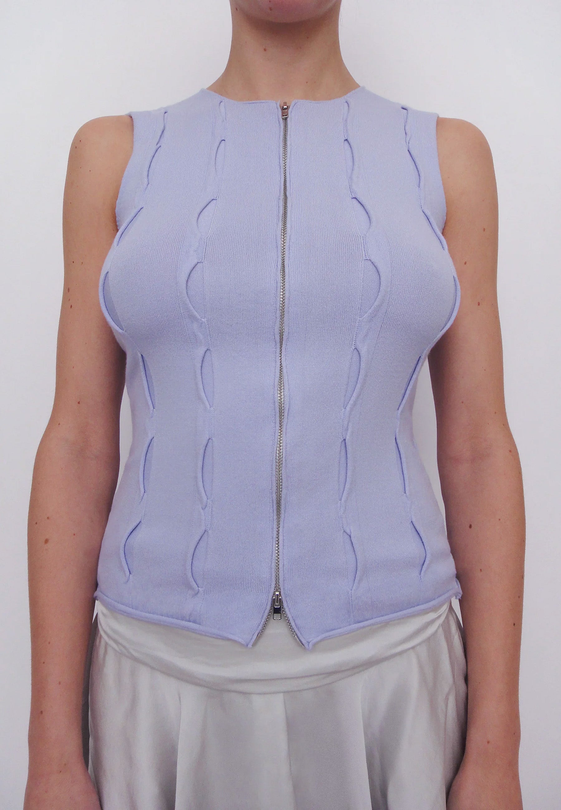 Forat Top - Blue