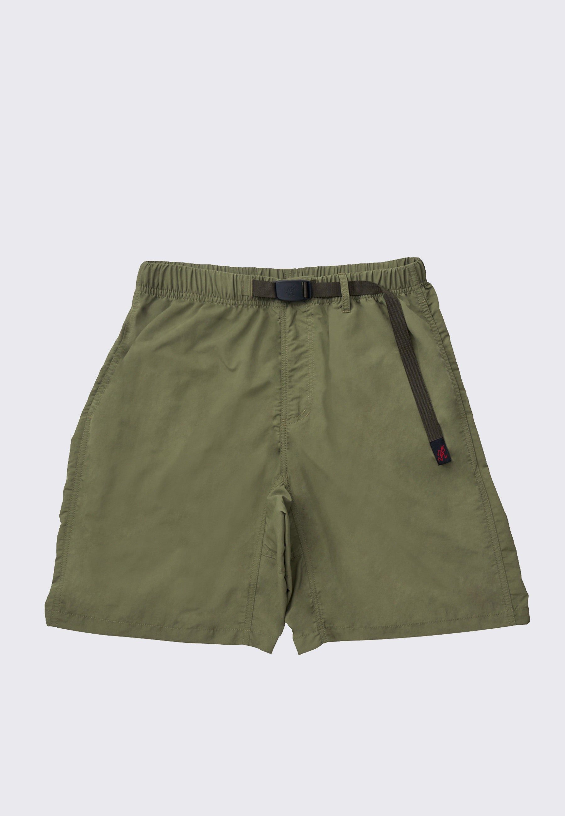 Nylon Loose Short - Olive