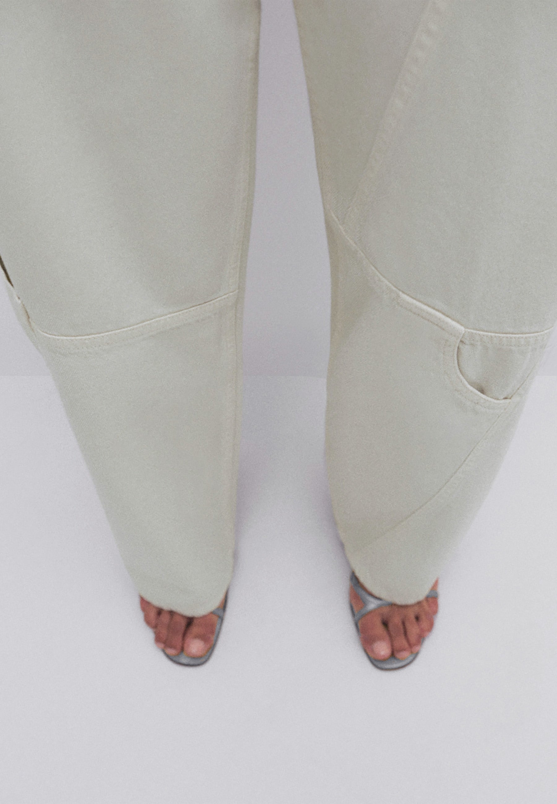 Beverly Trouser - Ecru