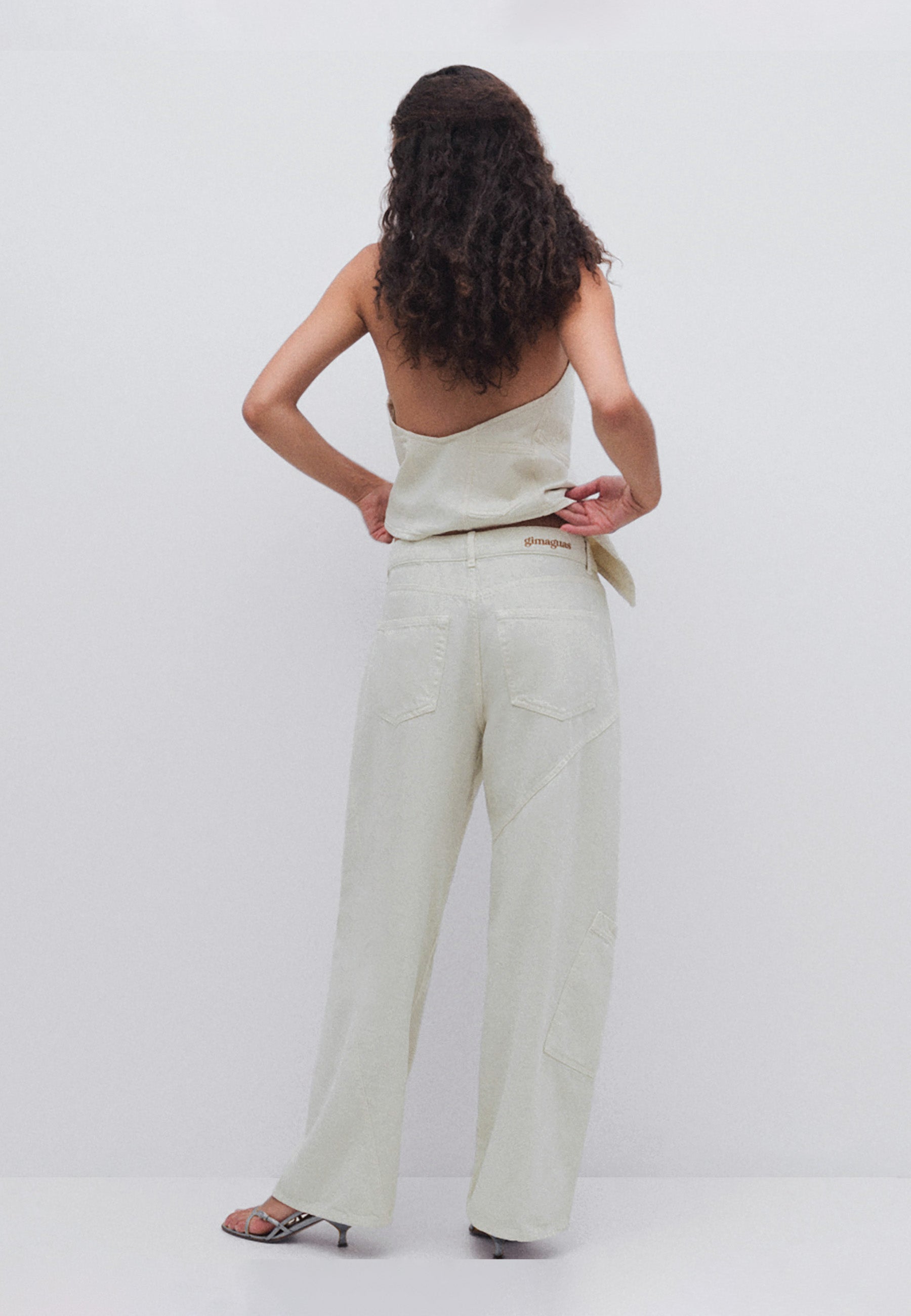 Beverly Trouser - Ecru