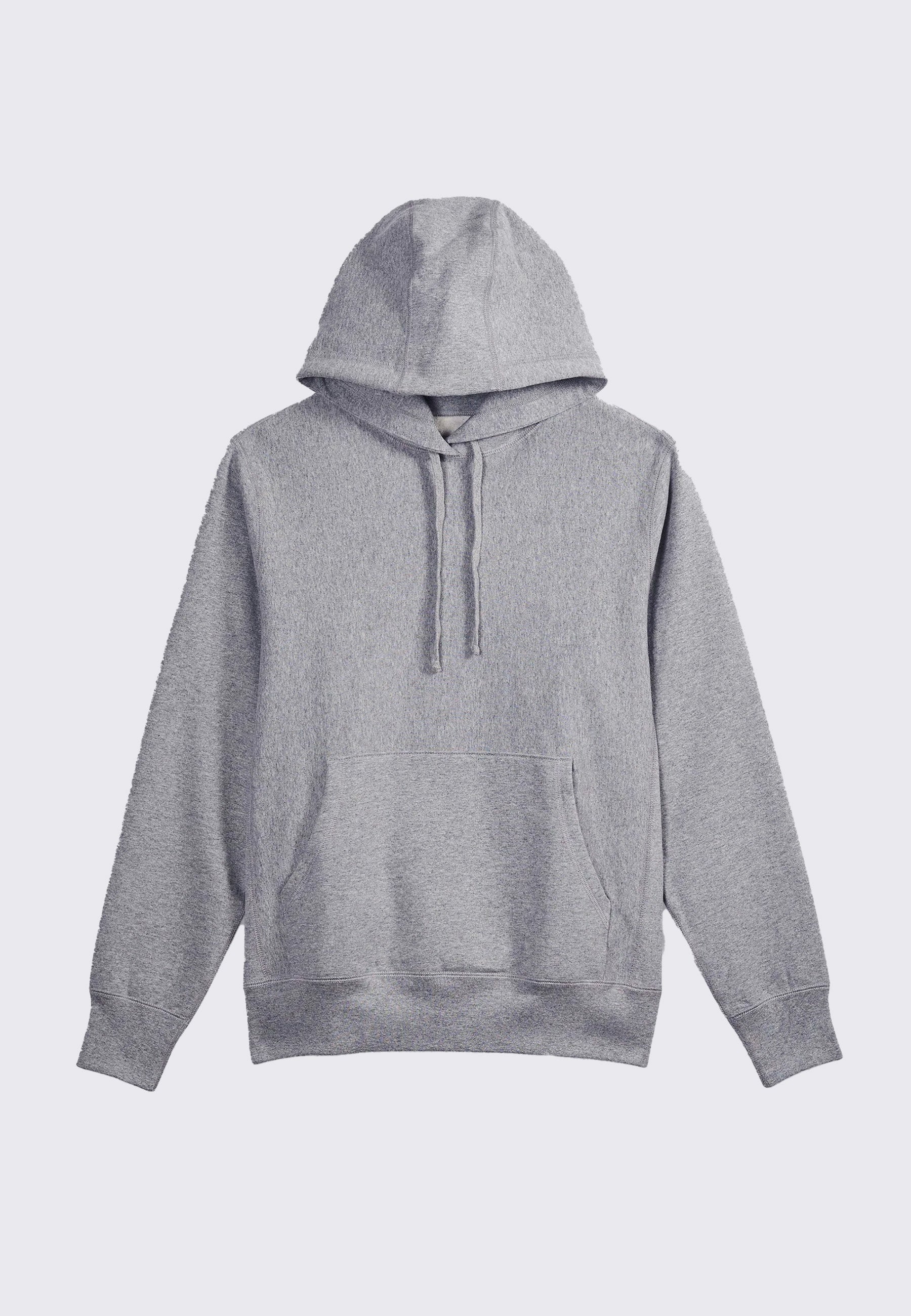 GAG Blank Hooded Pullover Sweatshirt - Light Grey Speckle