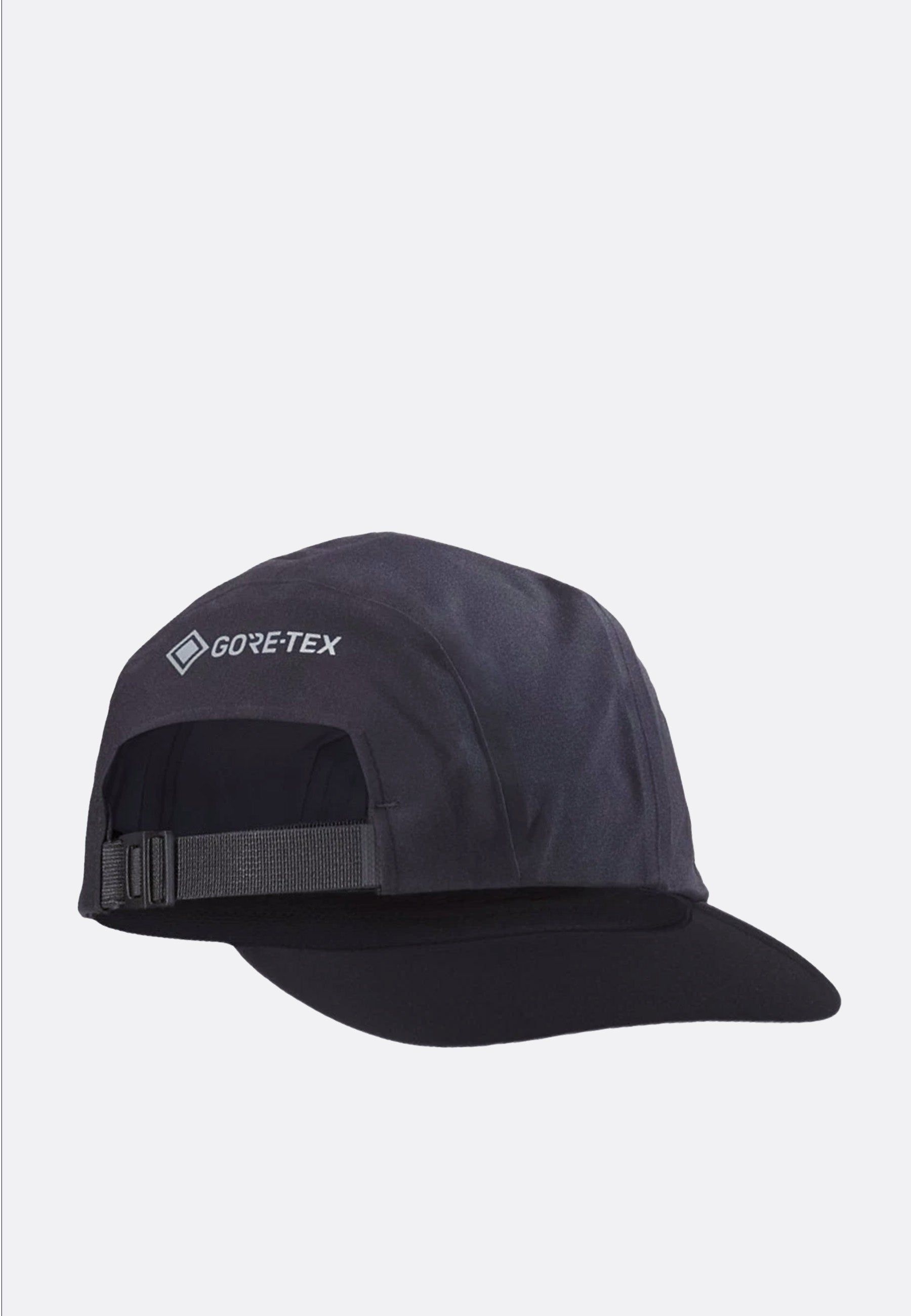 Gore 5 Panel Hat - Black