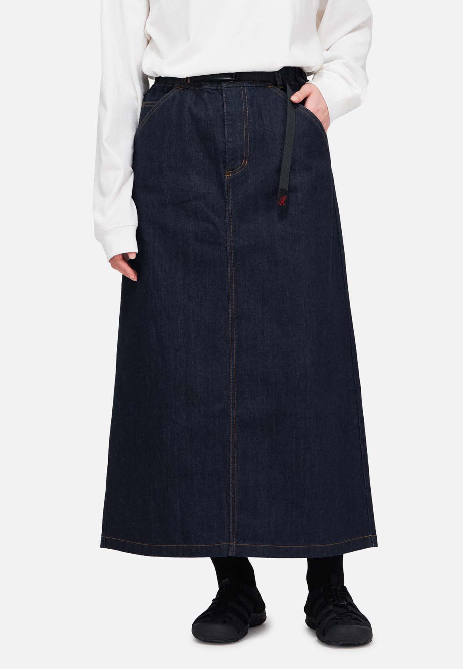 Japanese Denim Skirt - Indigo