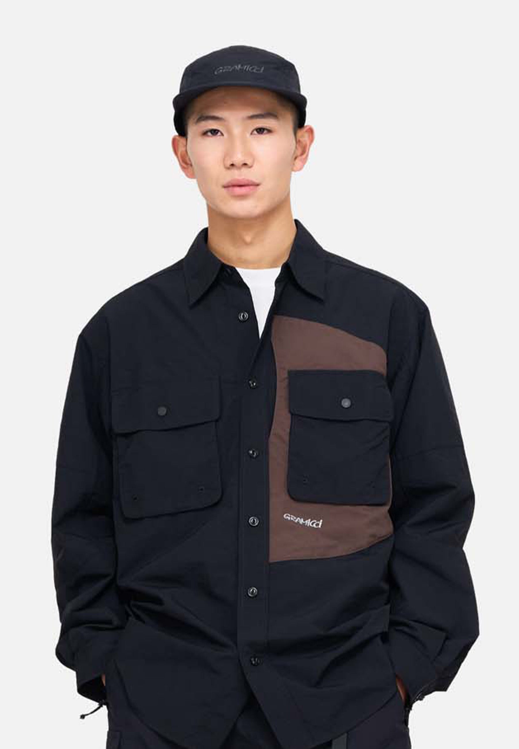 Nylon Brentwood Shirt - Black