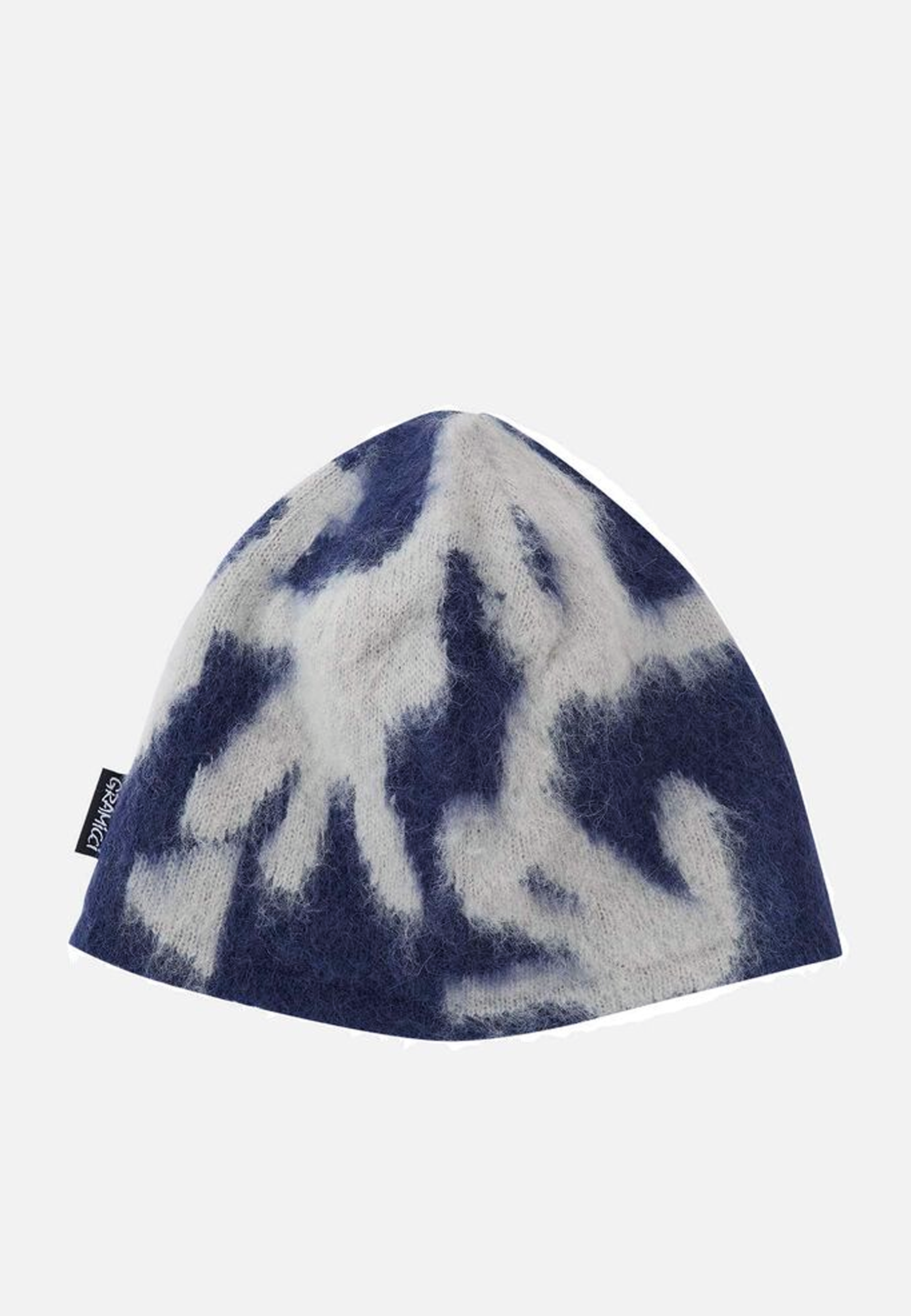 Mohair Burly Runningman Beanie - Midnight