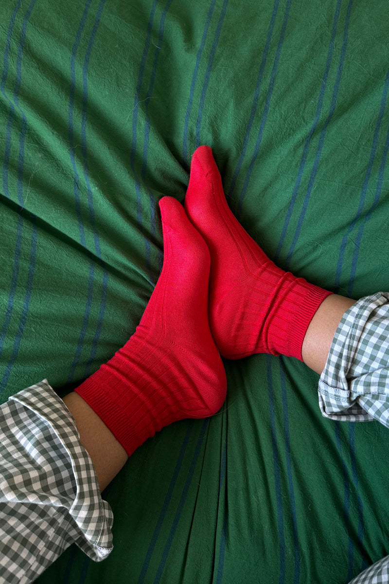 Her Socks - Classic Red