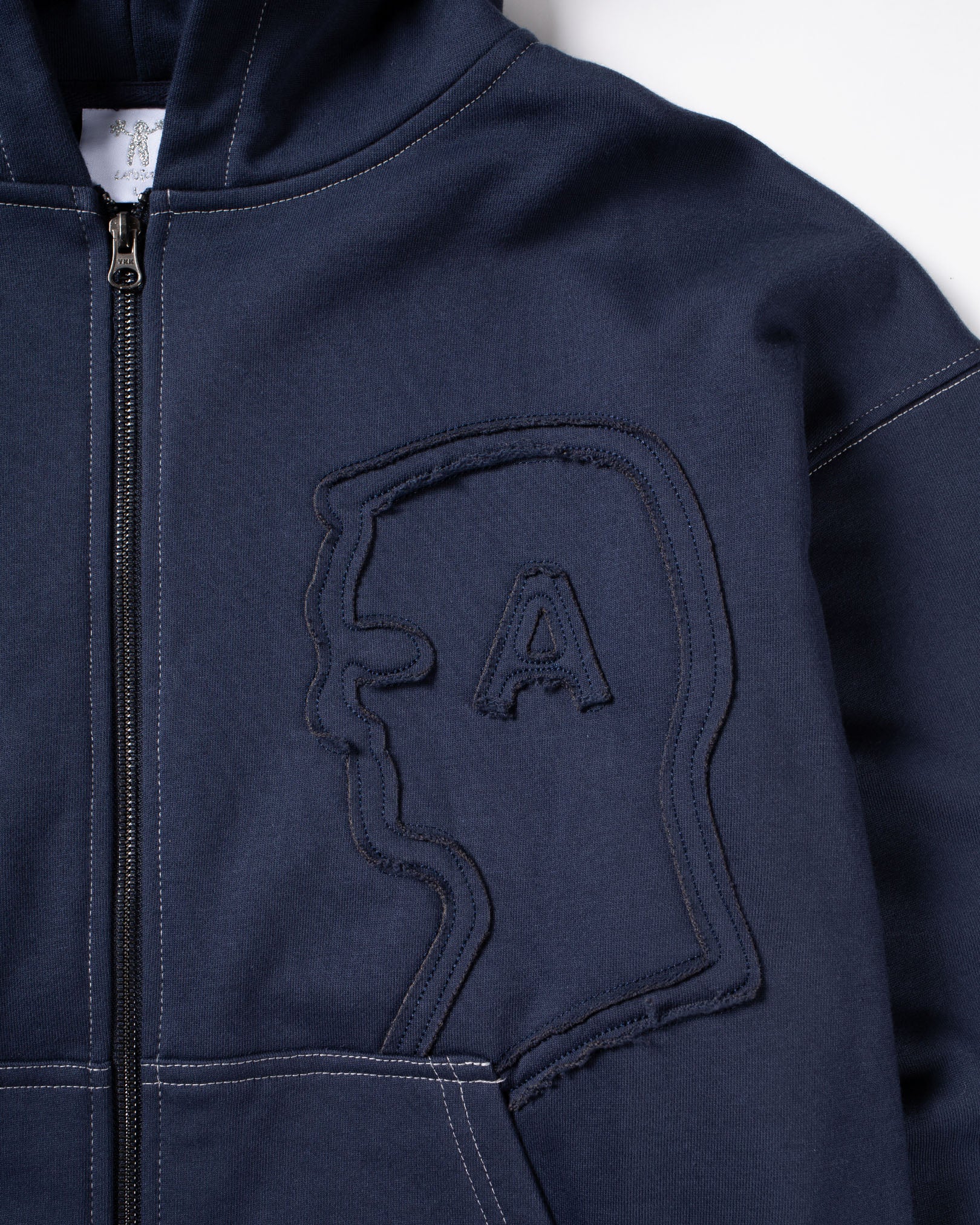 Watcher Zip Hoodie - Navy