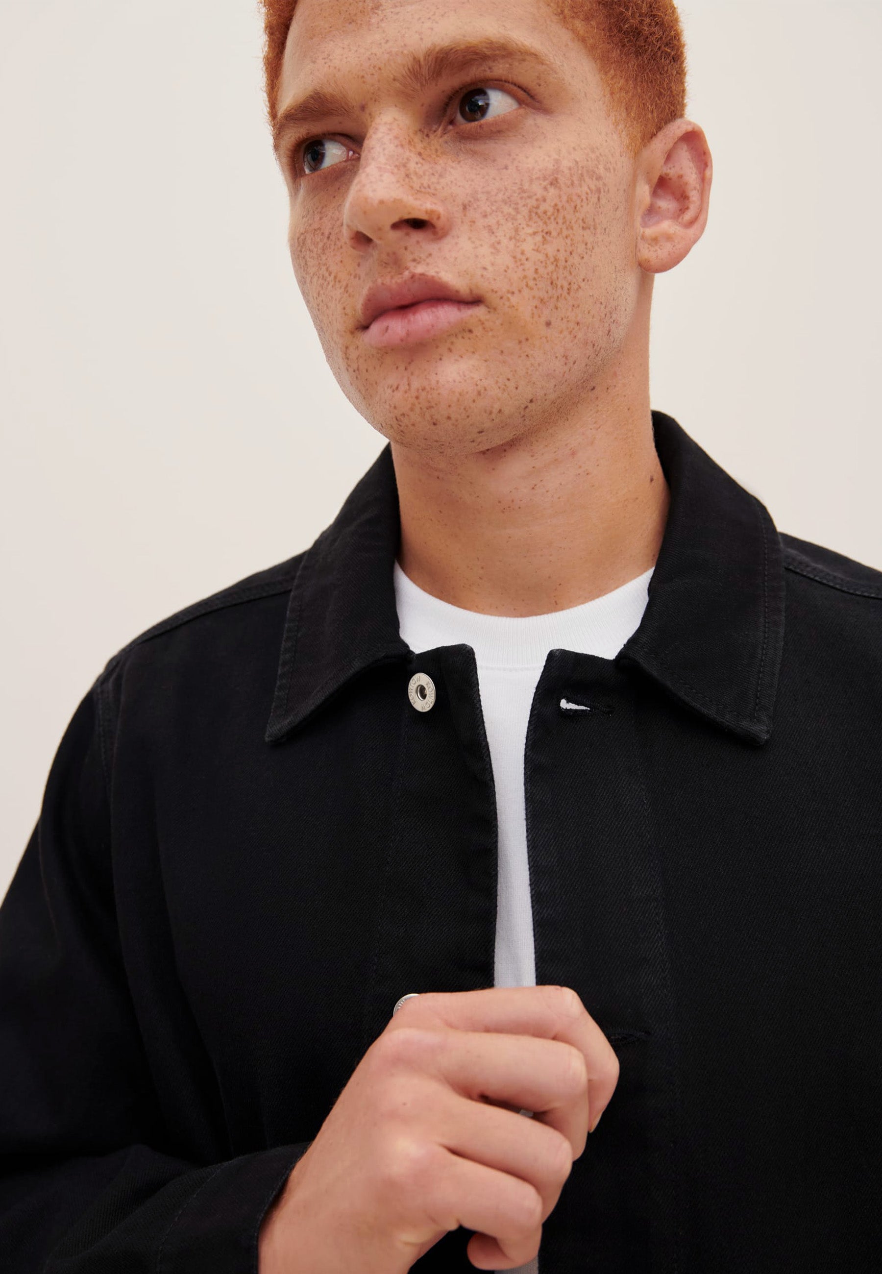 Studio Jacket - Black Denim