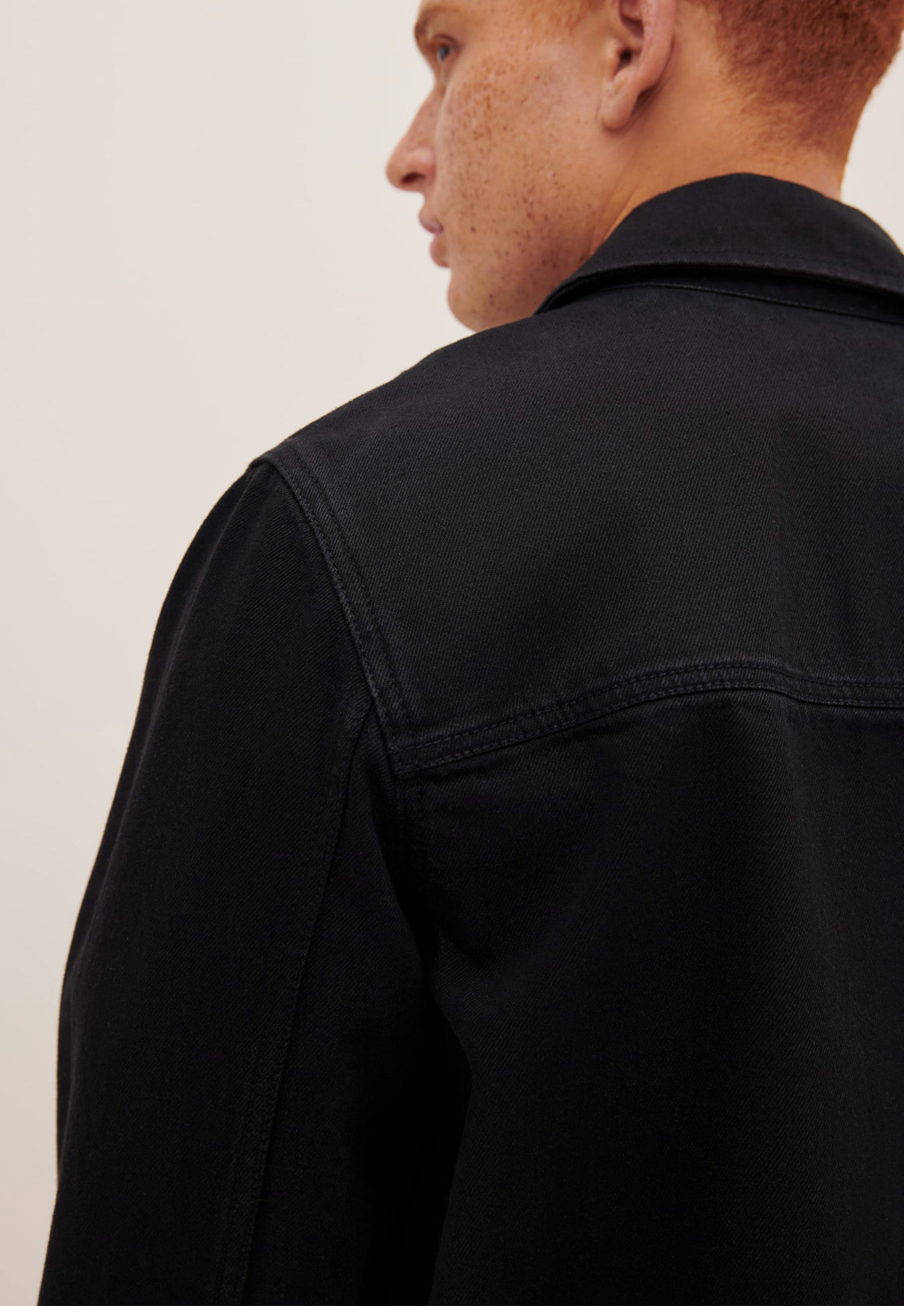 Studio Jacket - Black Denim