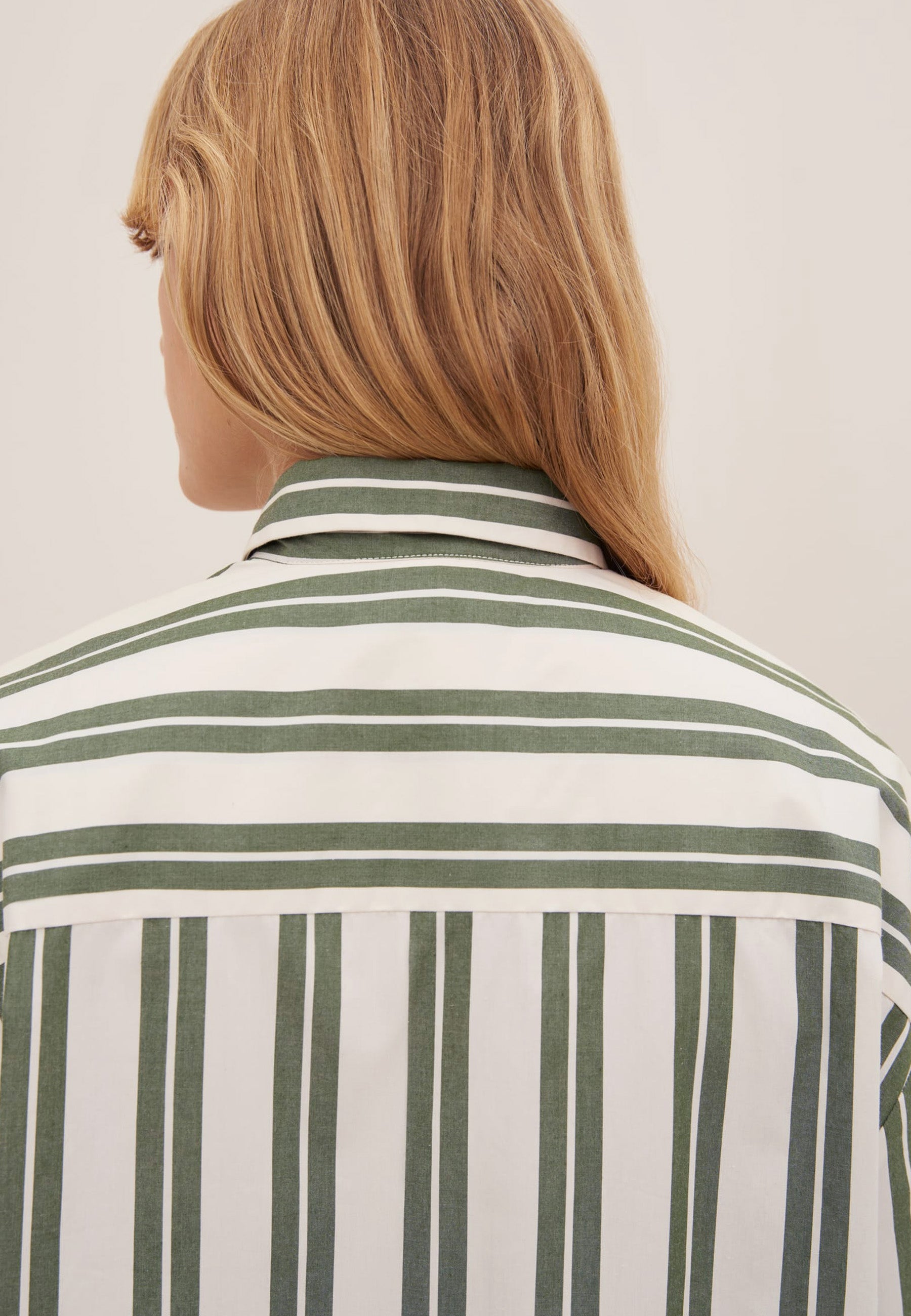 Petra Shirt - Forest Stripe