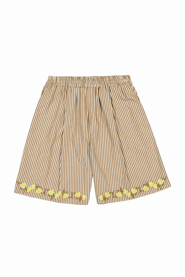 Wildflower Shorts - Treetop Stripe