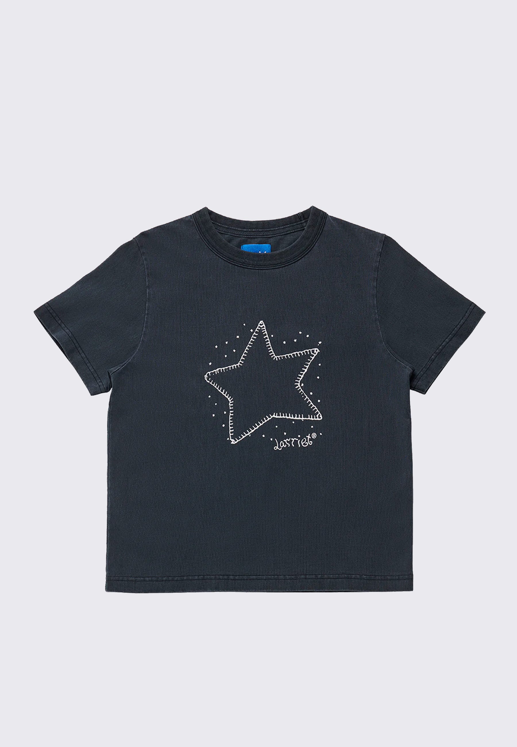 Women's Star T-Shirt - Used Black