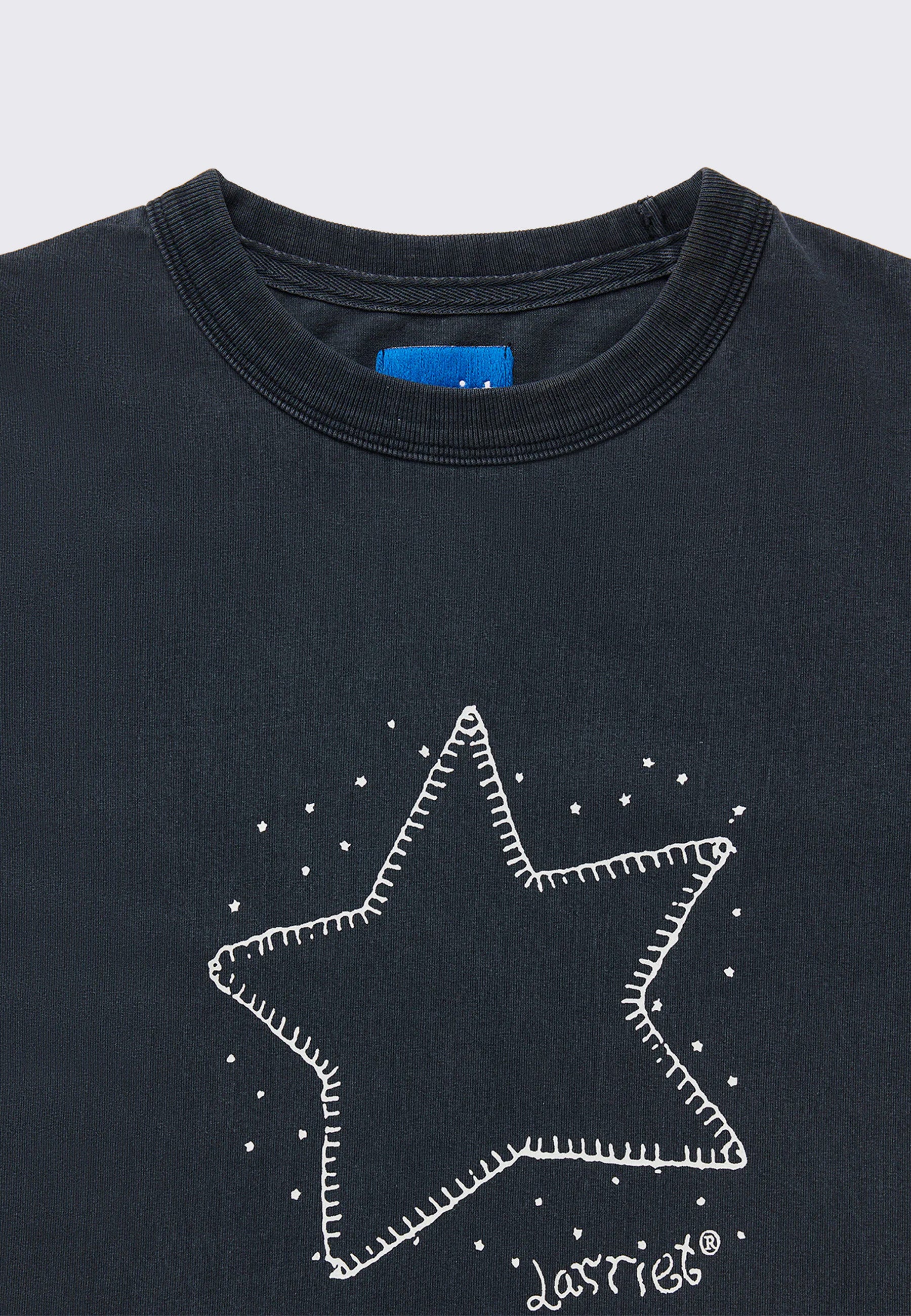 Women's Star T-Shirt - Used Black