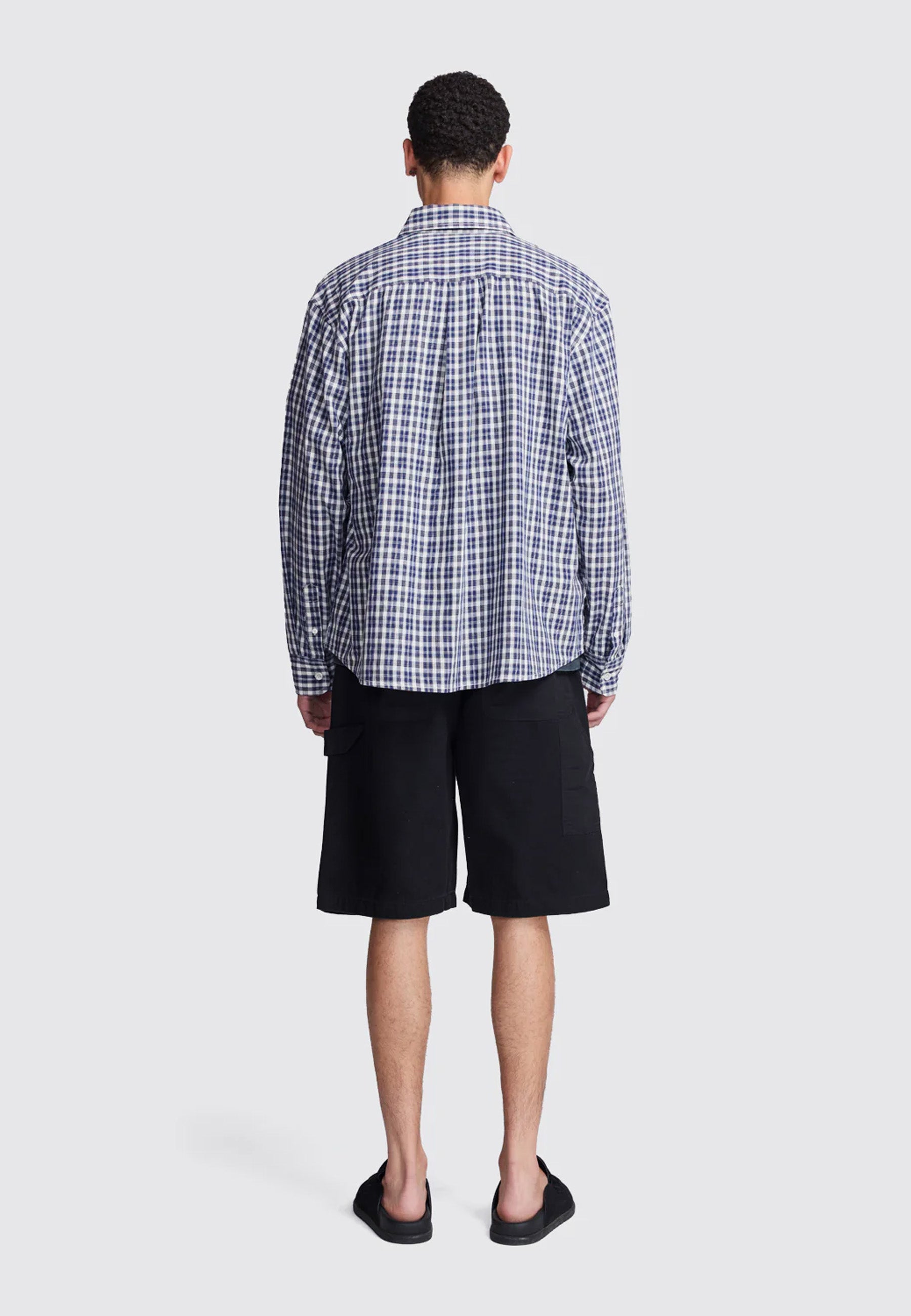 Weisner Shirt - Navy Plaid