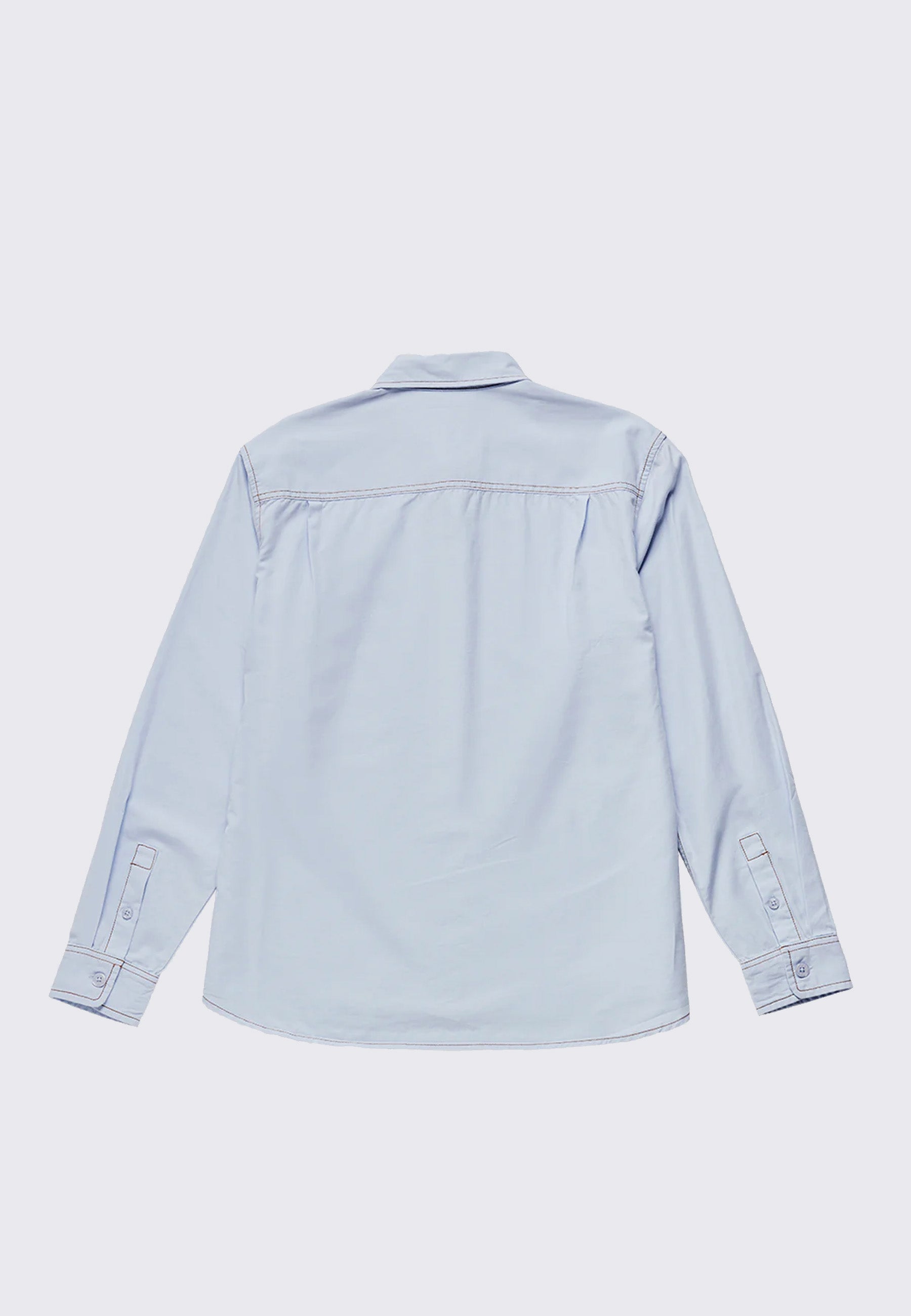 Cliff Long Sleeve Shirt - Light Blue