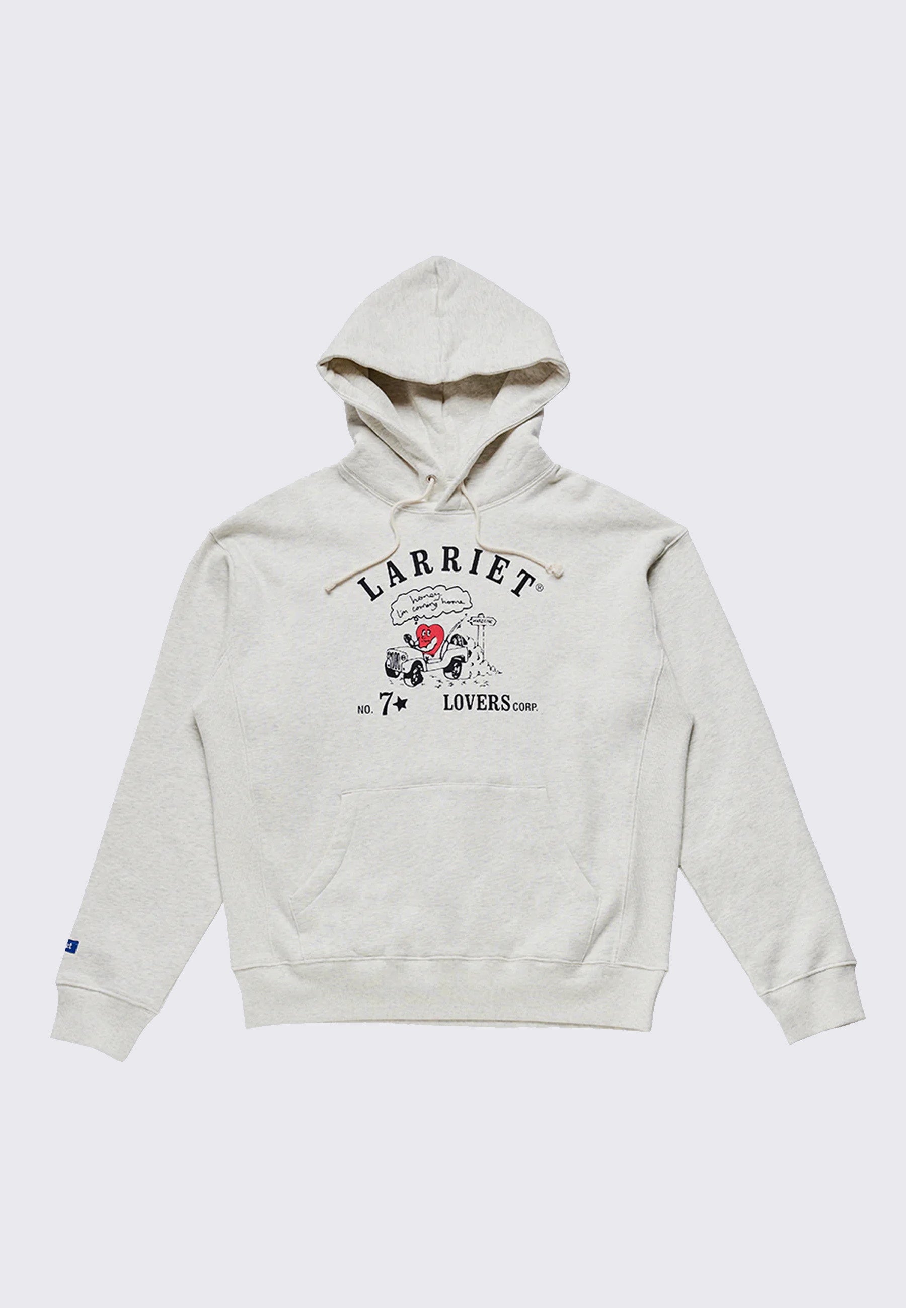 Lovers Corp Hoodie - Grey Marle