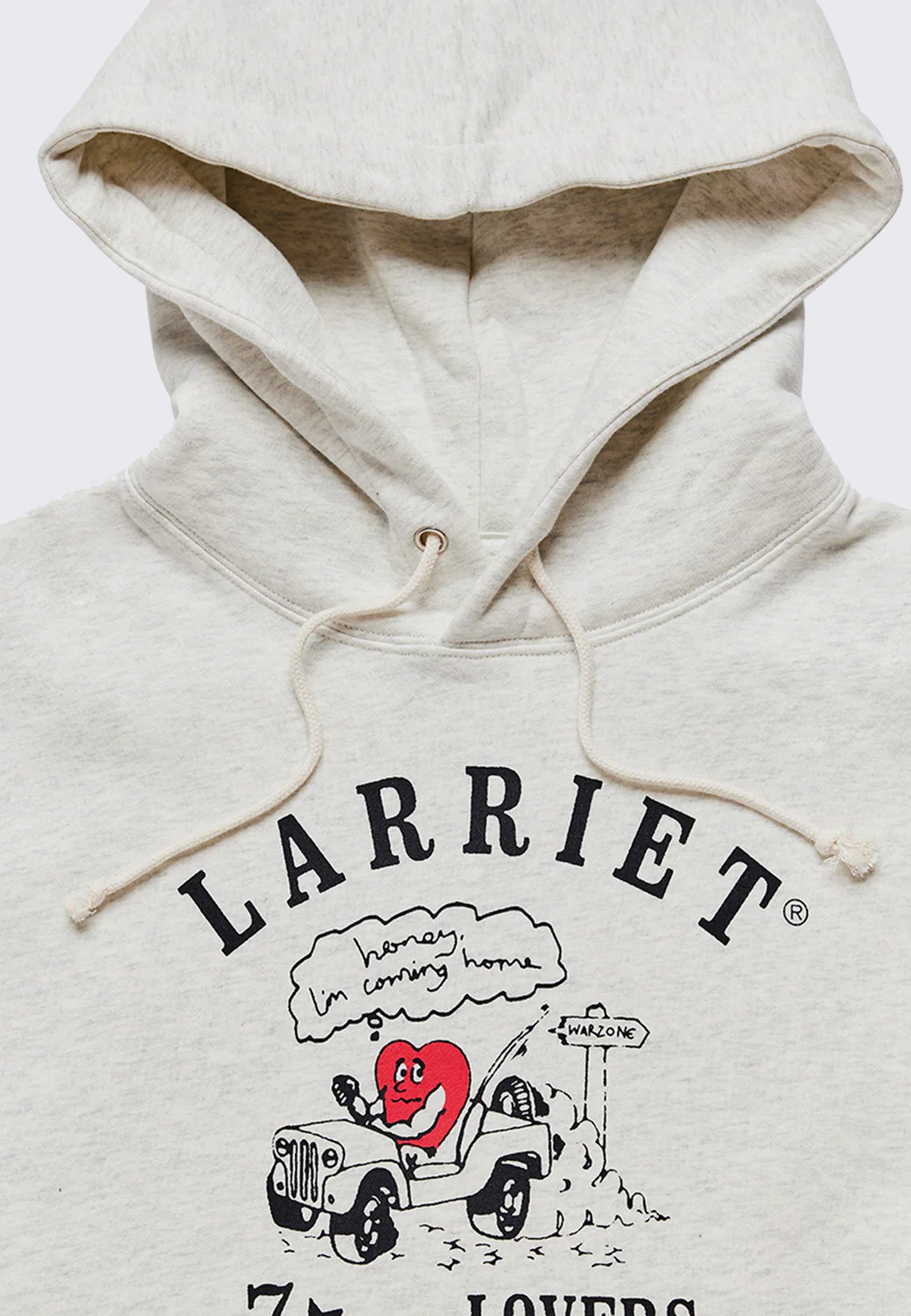 Lovers Corp Hoodie - Grey Marle