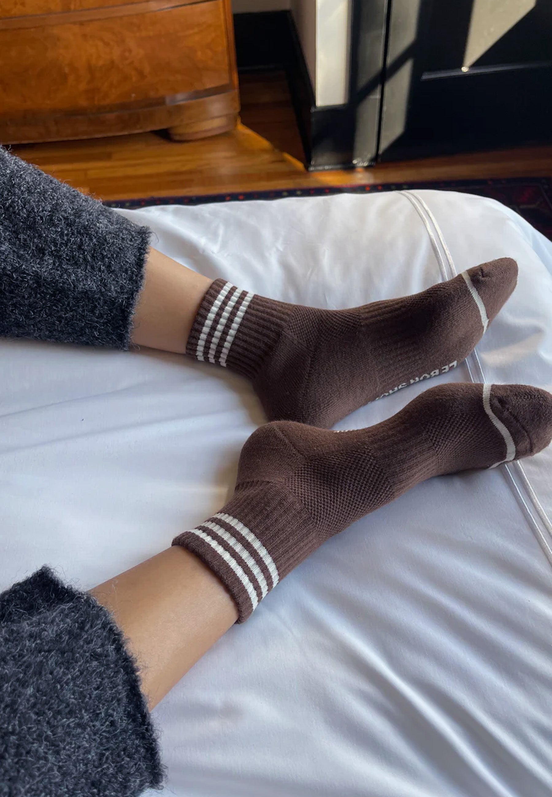 Girlfriend Socks - Mahogany