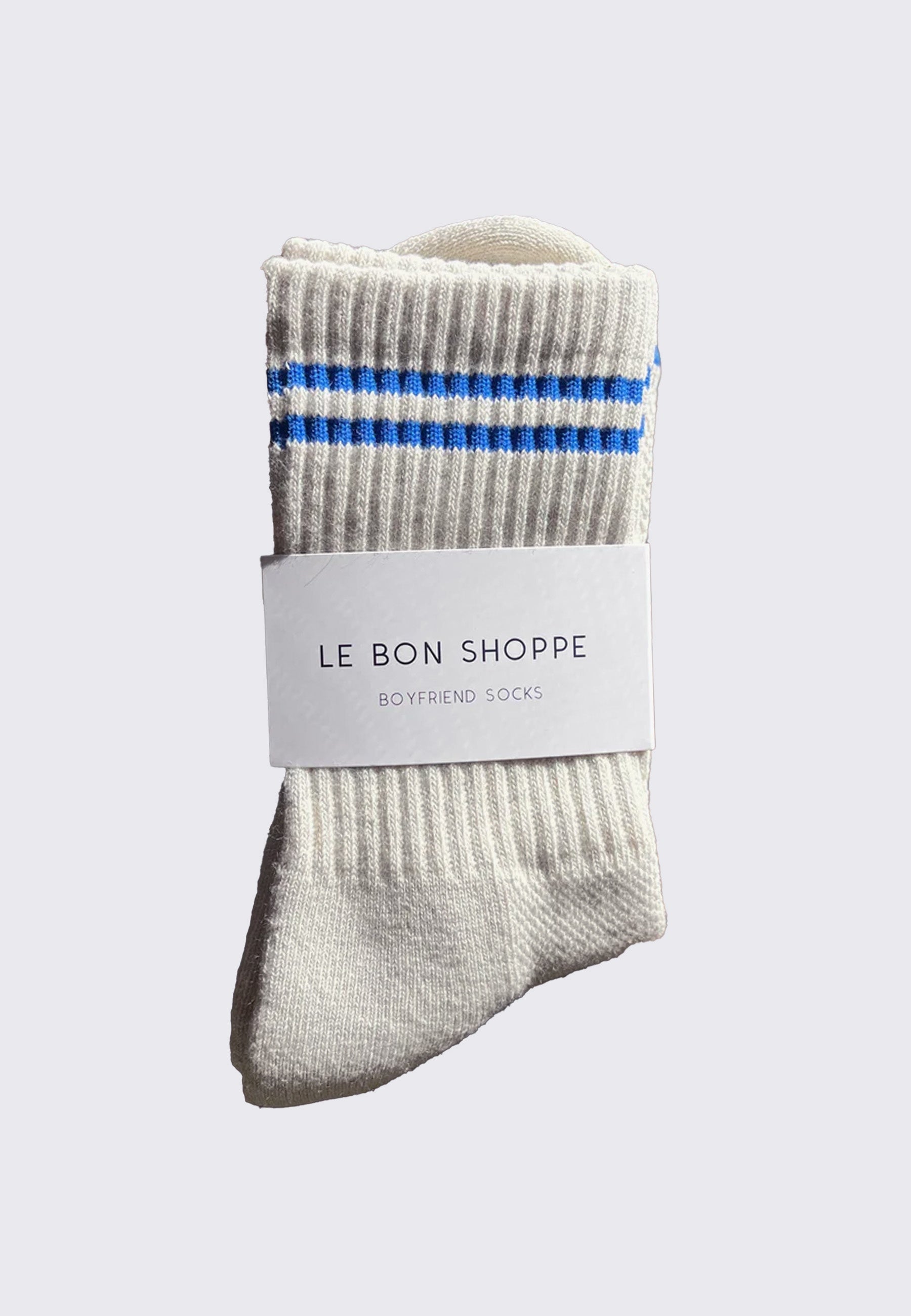 Men's Boyfriend Socks - Ice