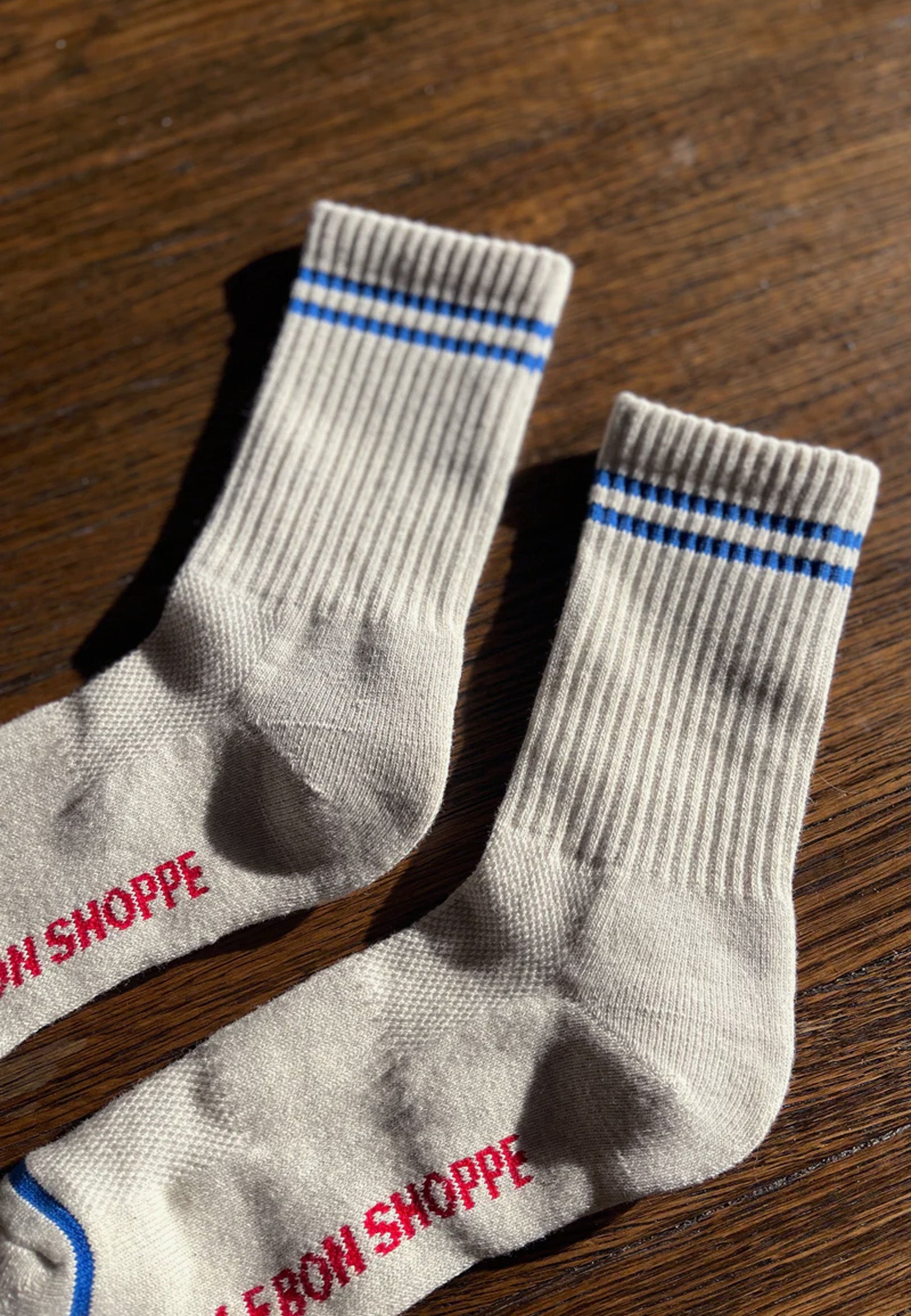 Men's Boyfriend Socks - Ice