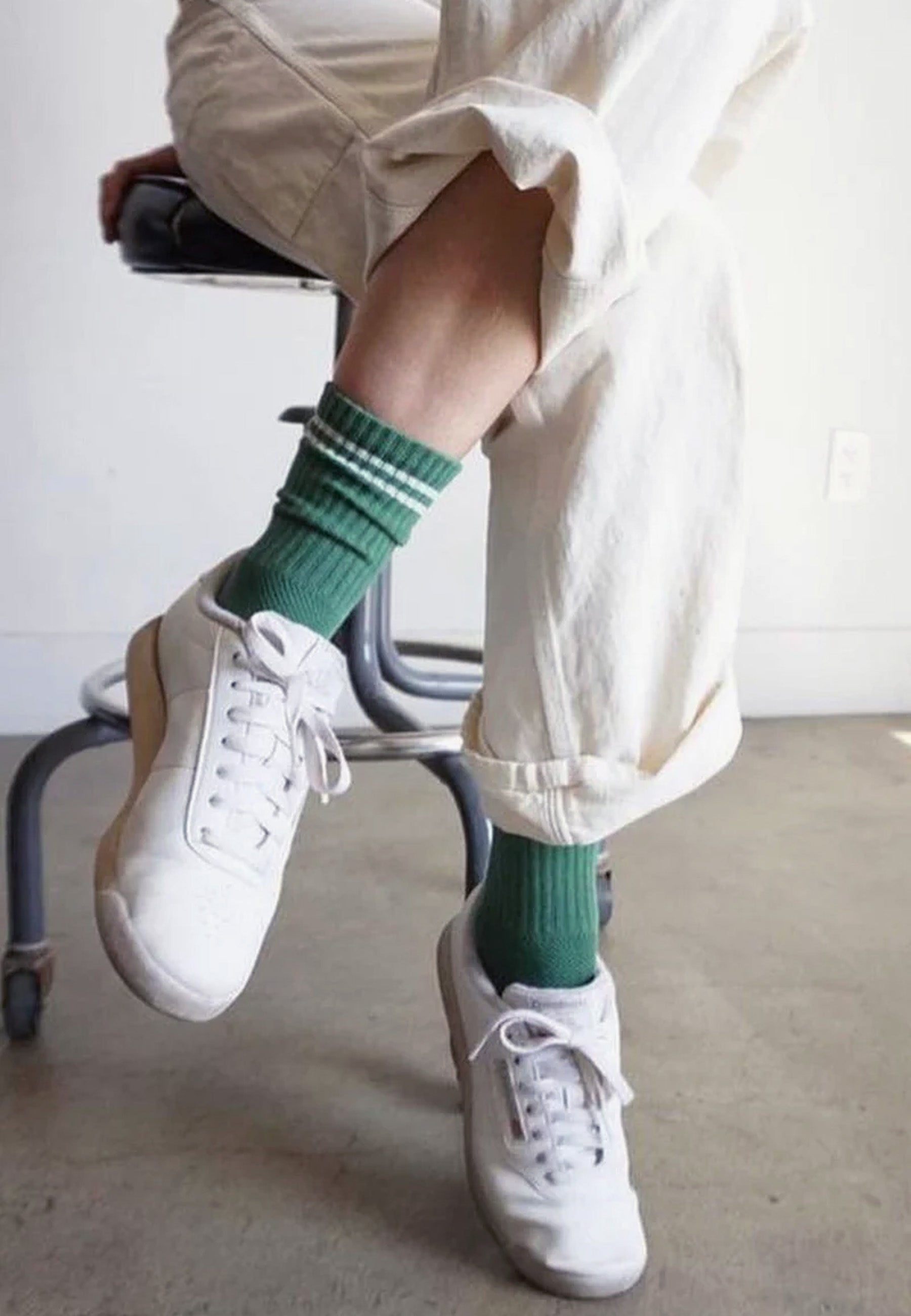 Men's Boyfriend Socks - Moss