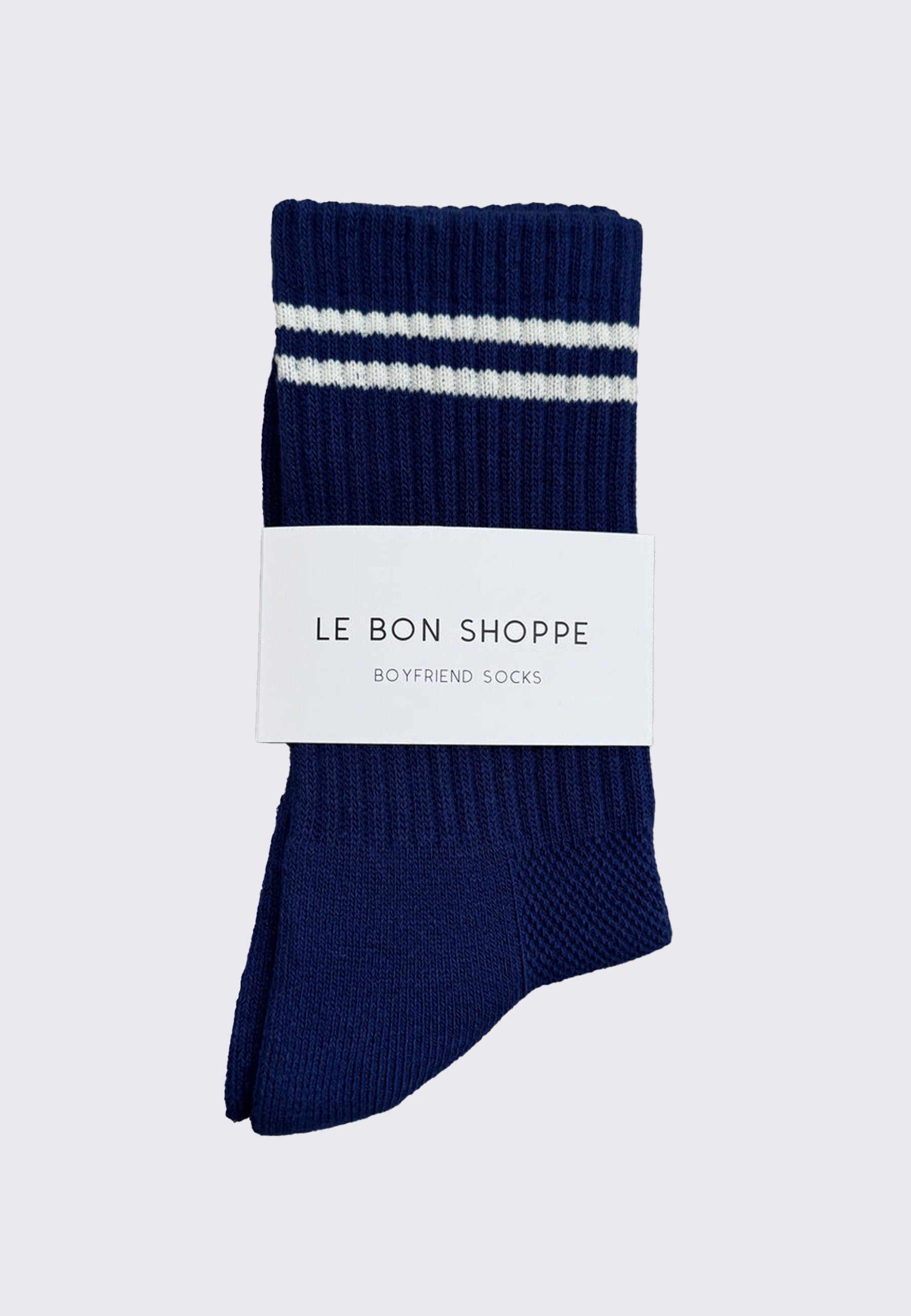 Men's Boyfriend Socks - Navy