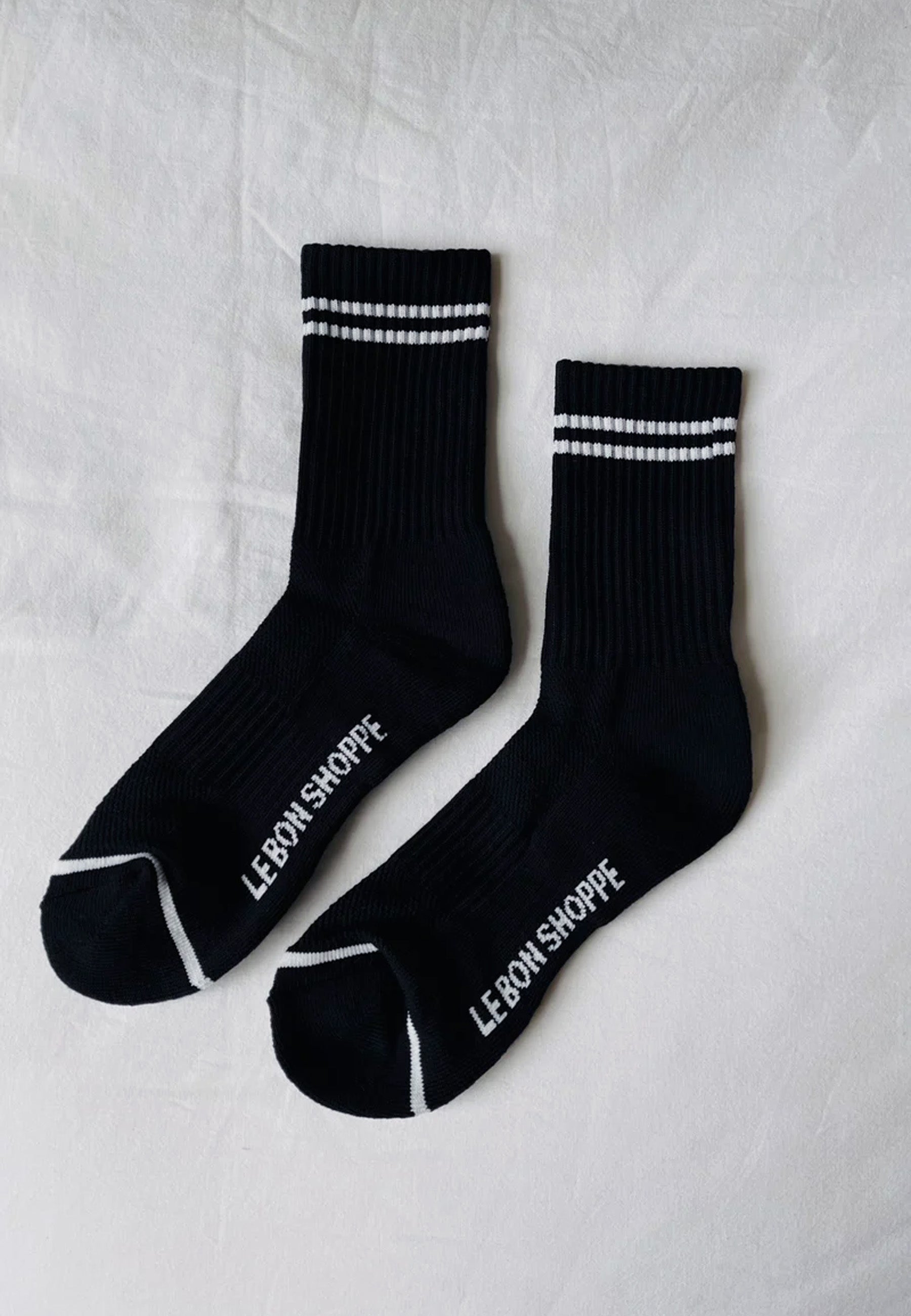 Men's Boyfriend Socks - Noir