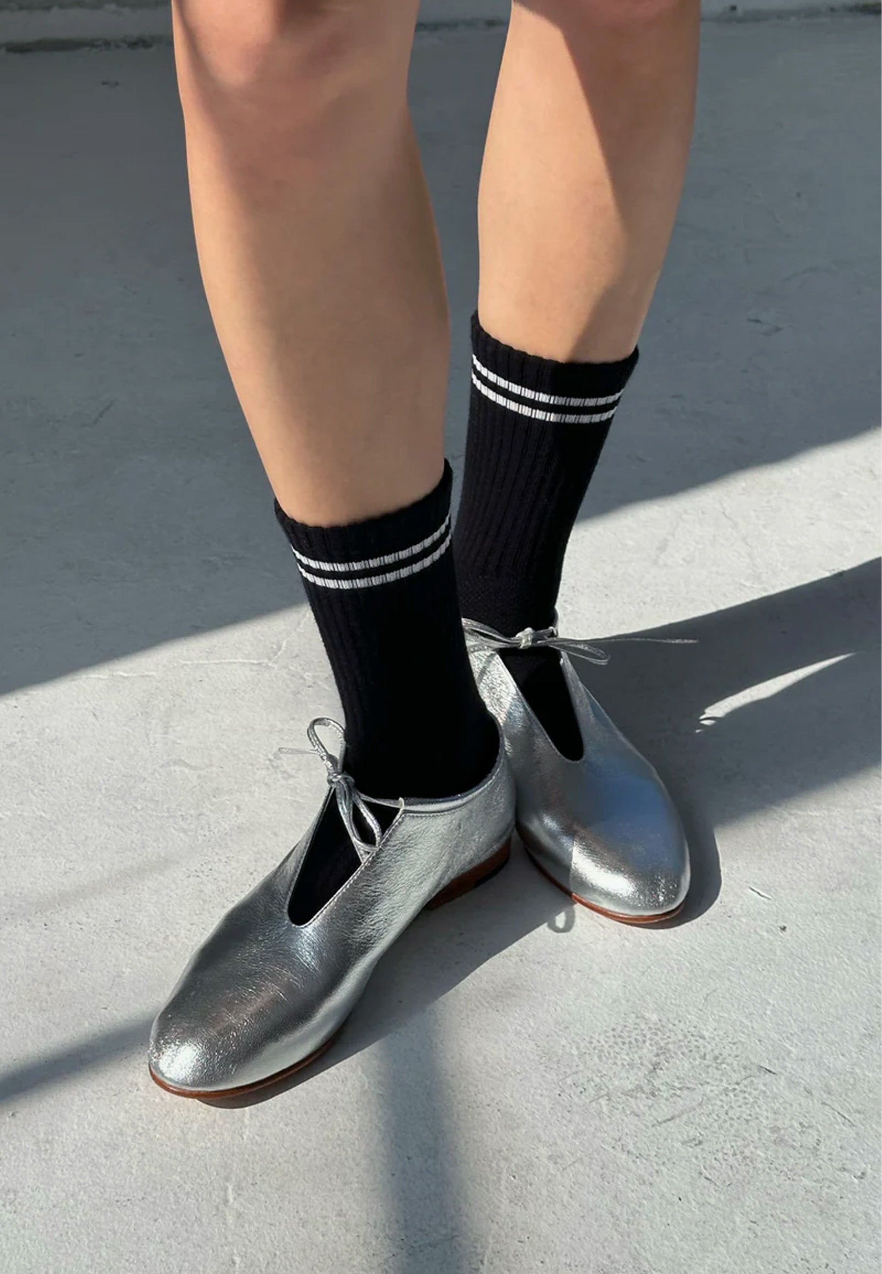 Men's Boyfriend Socks - Noir