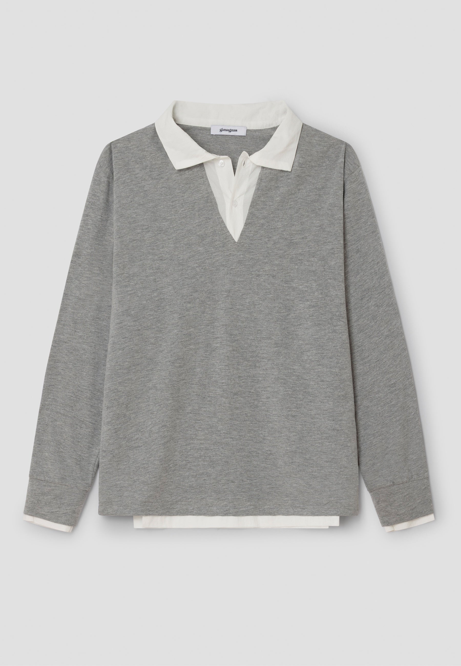 Gimaguas | Buy Luis LS Polo - Grey/White online | Good As Gold, NZ