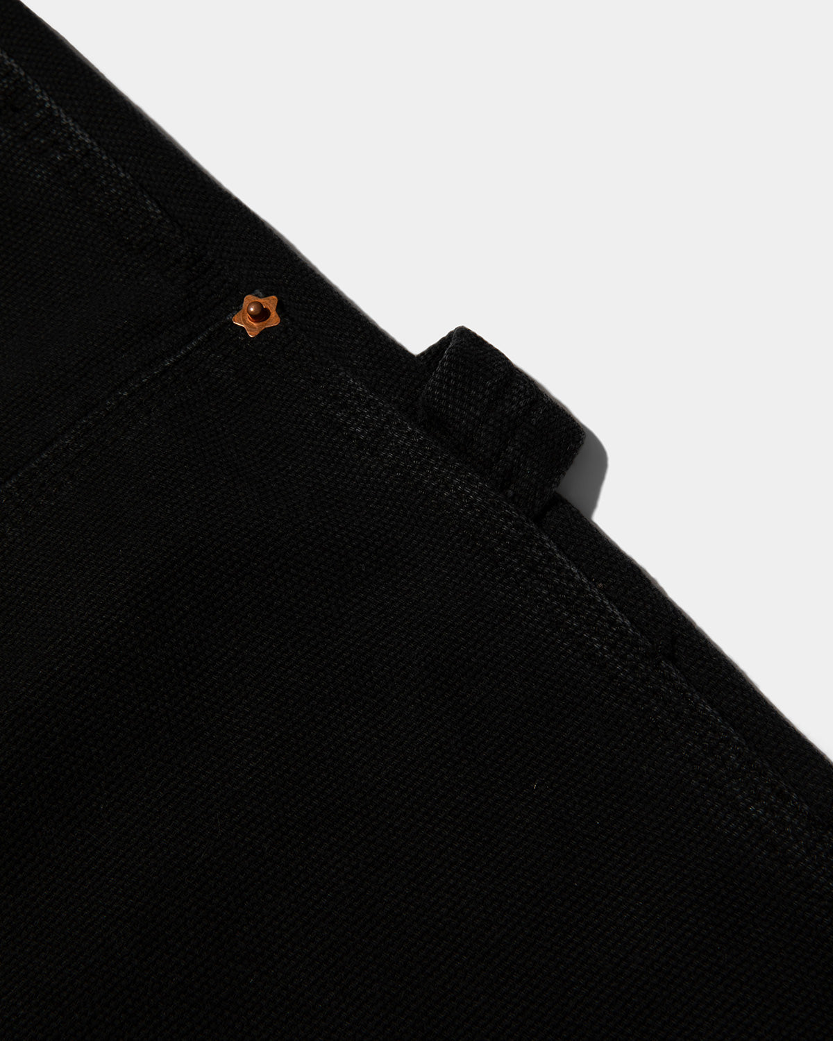 Double Knee Carpenter Pant - Used Black