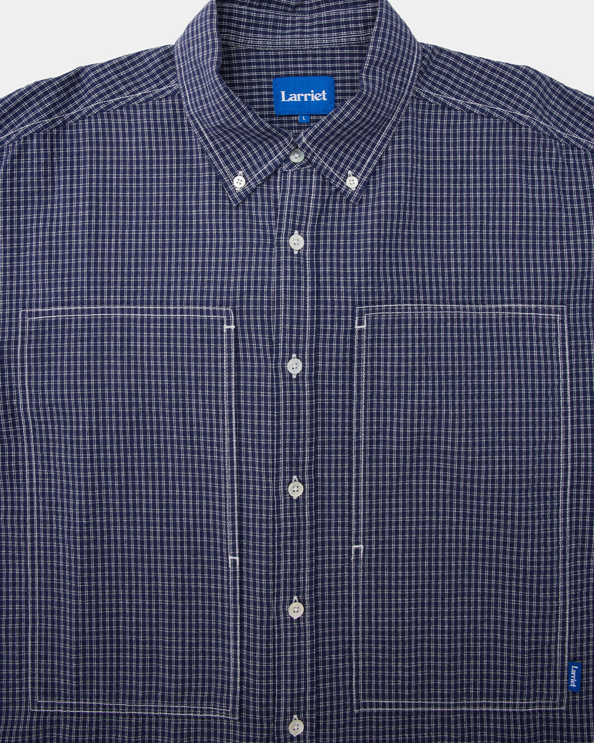 Grant Shirt - Navy Check