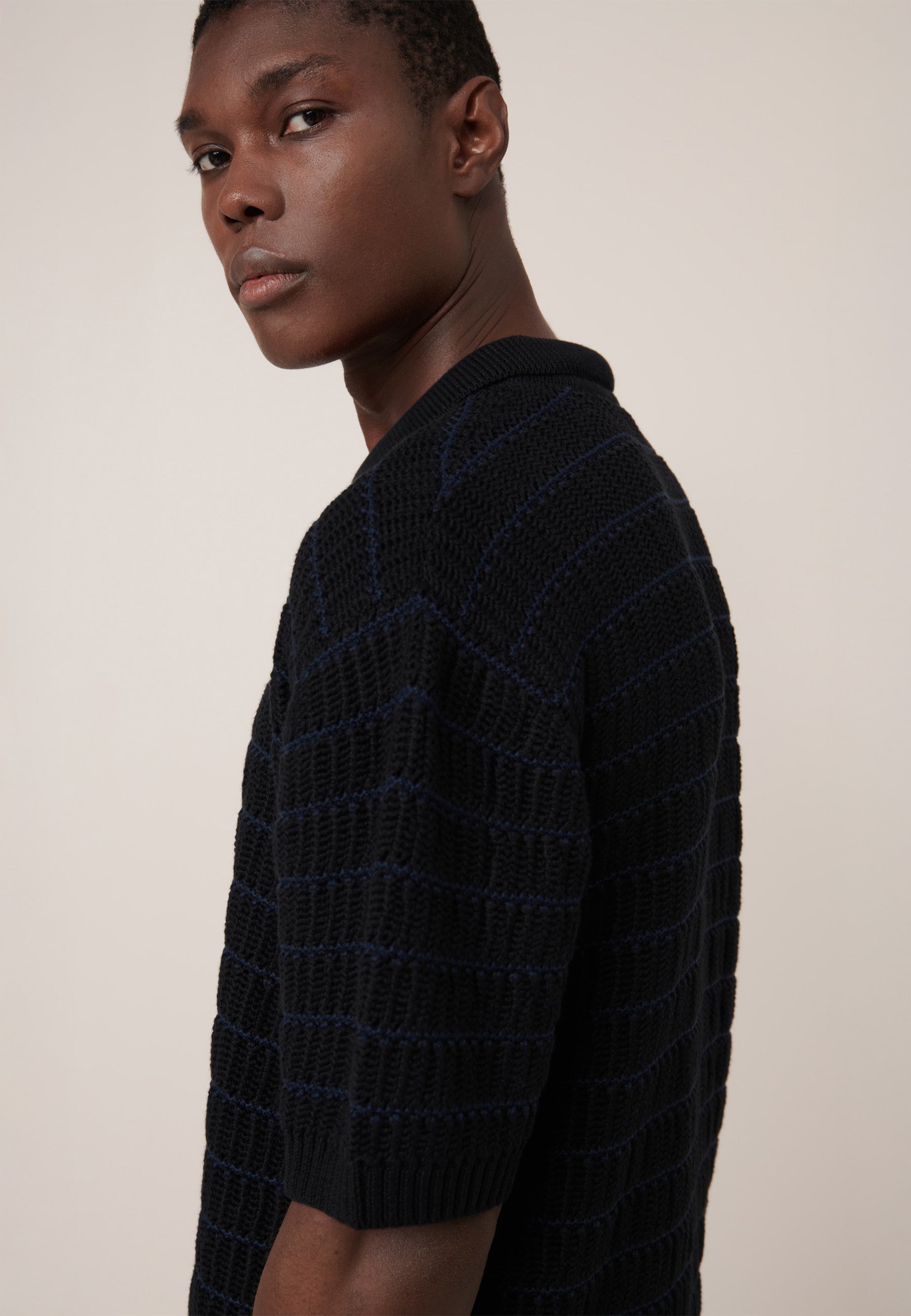 Midnight Polo - Black Navy