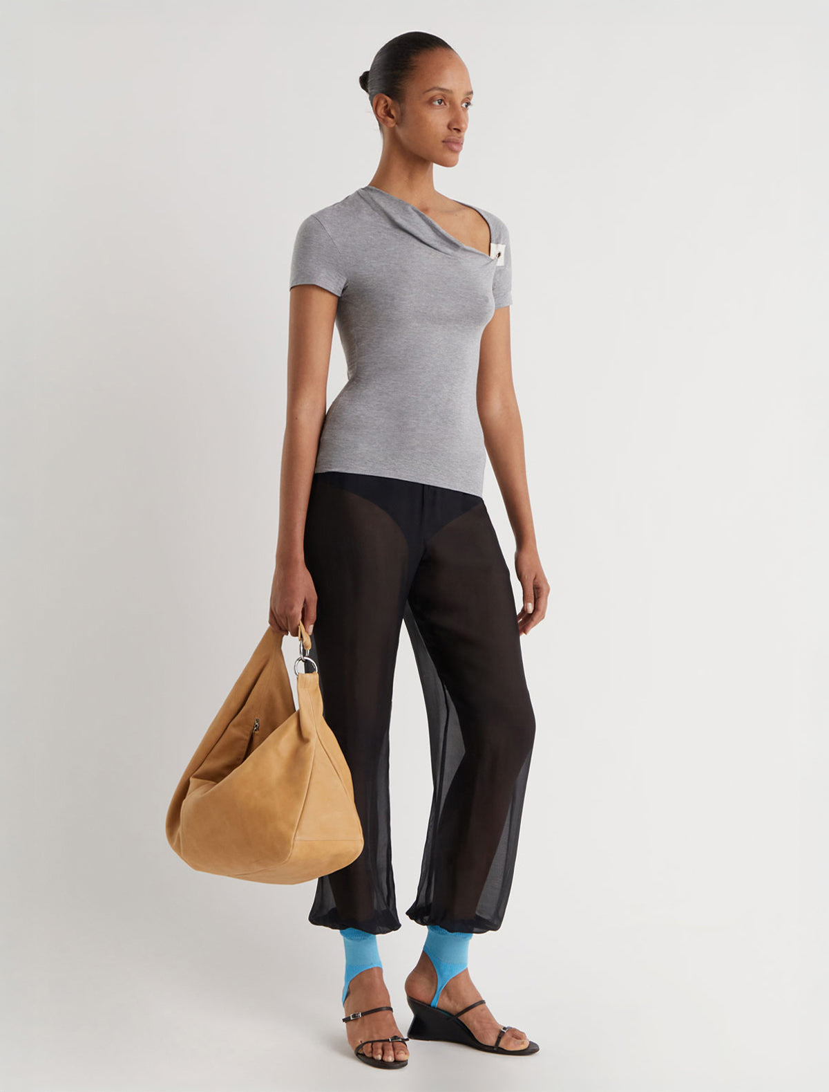 Mire Top - Grey