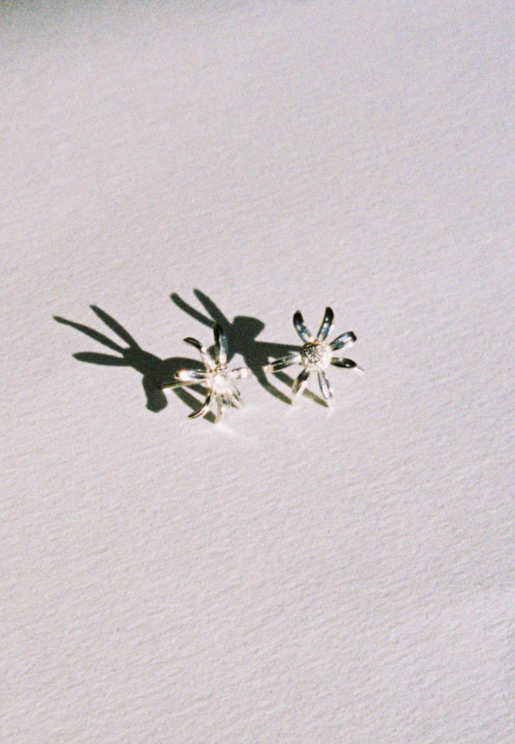 Daisy Stud Earrings - Gold Plated