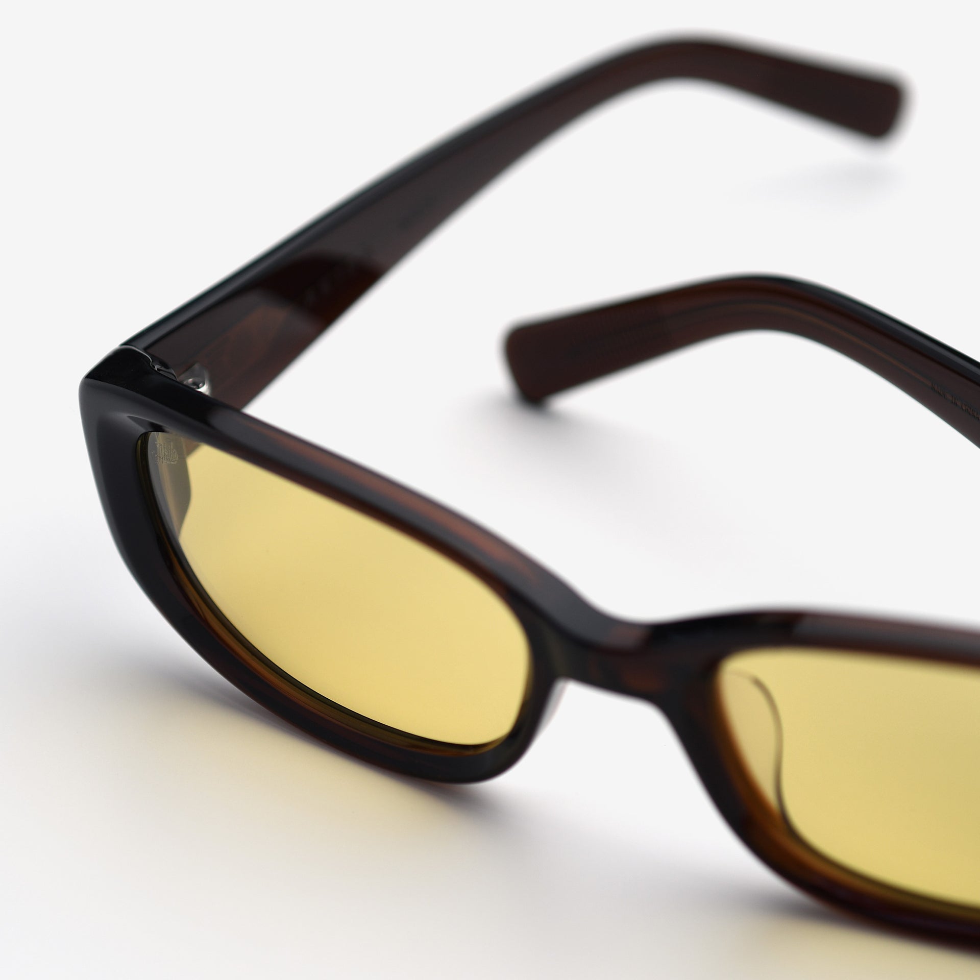 Mira Sunglasses - Espresso/Yellow