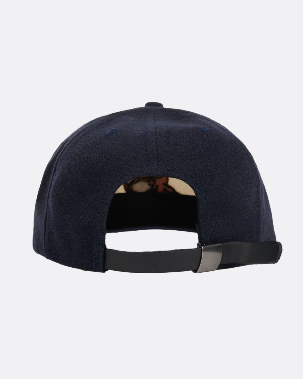 Waning Crescent Curved 6 Panel Hat - Navy