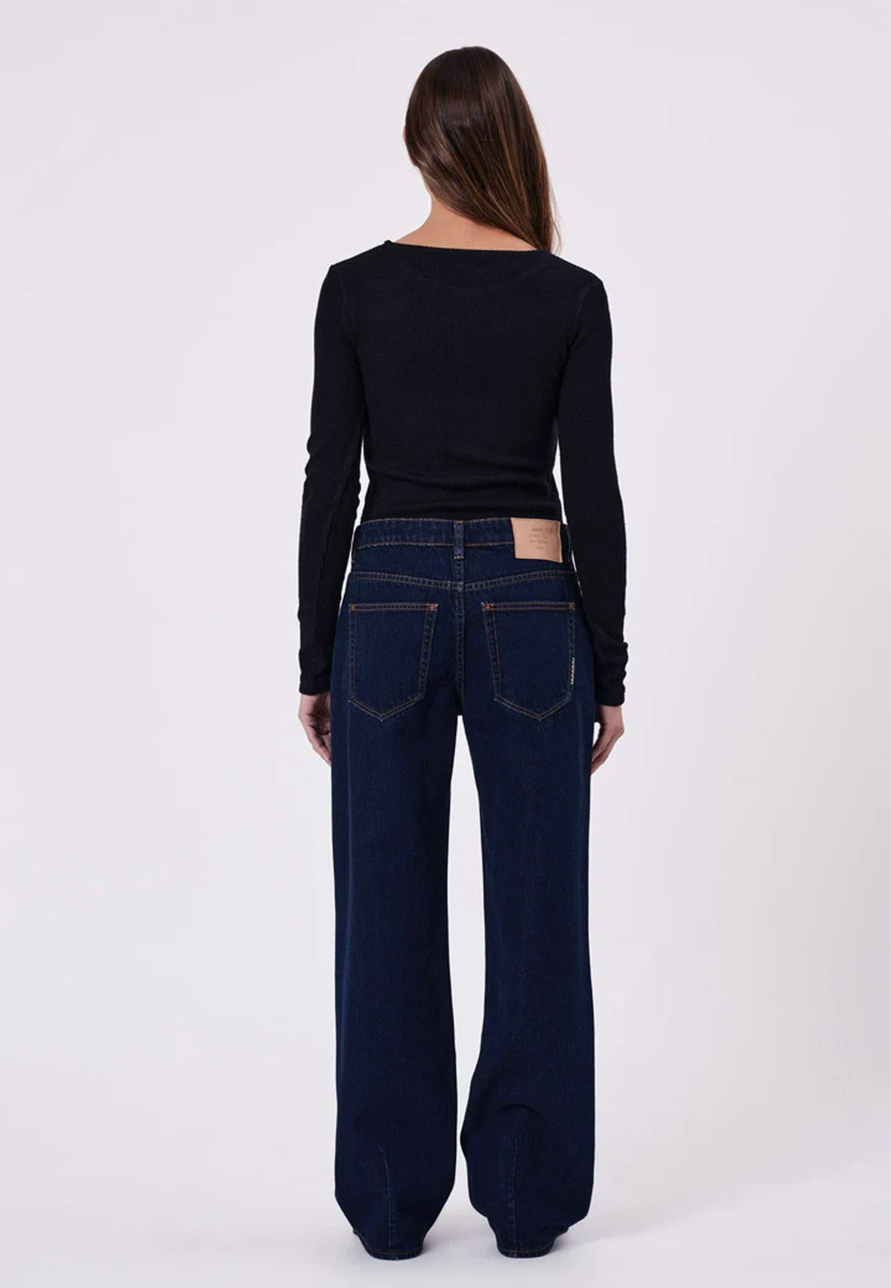 Daria Boyfriend Jeans - Rinse Denim