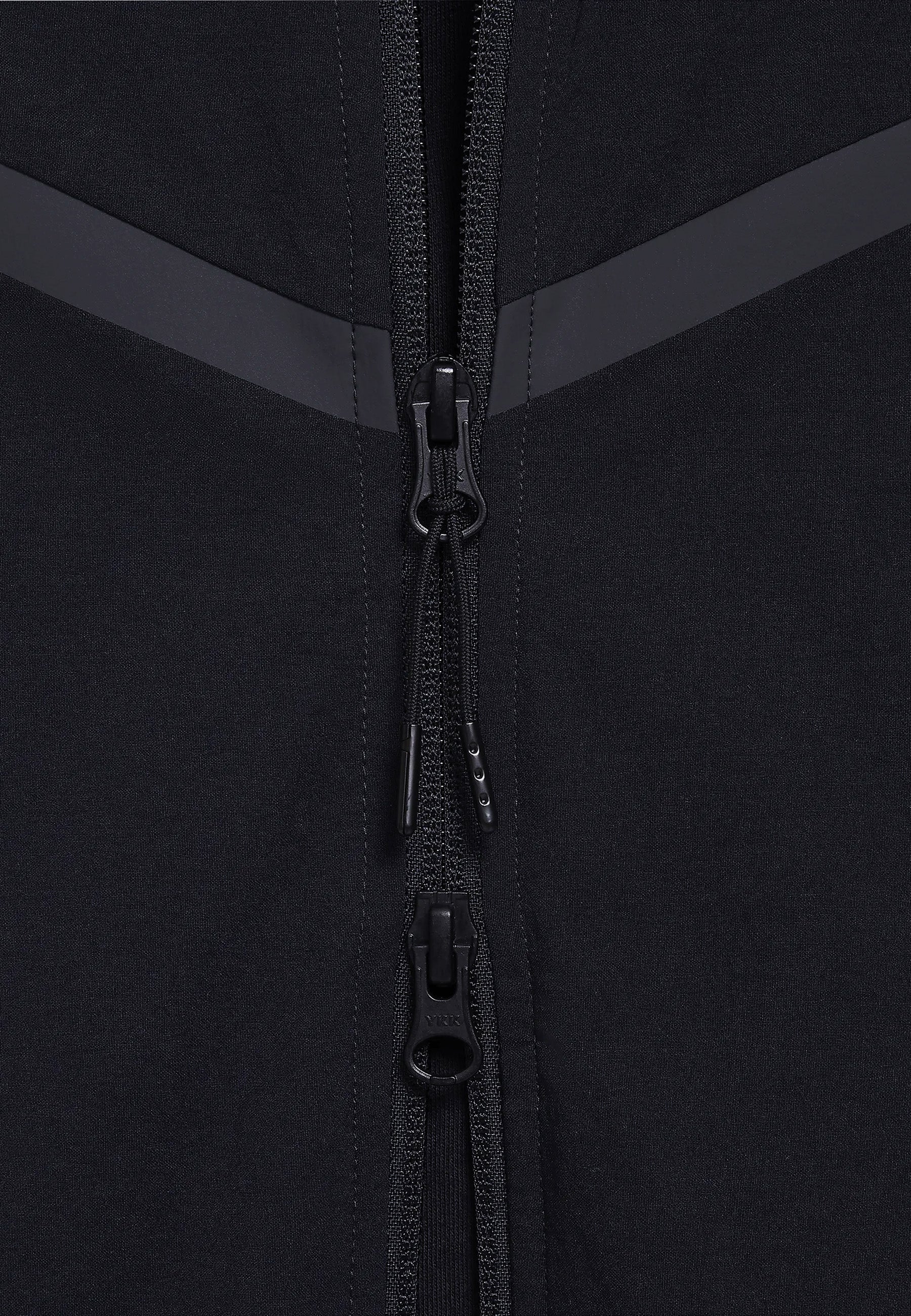 Tech Woven Windrunner Jacket - Black