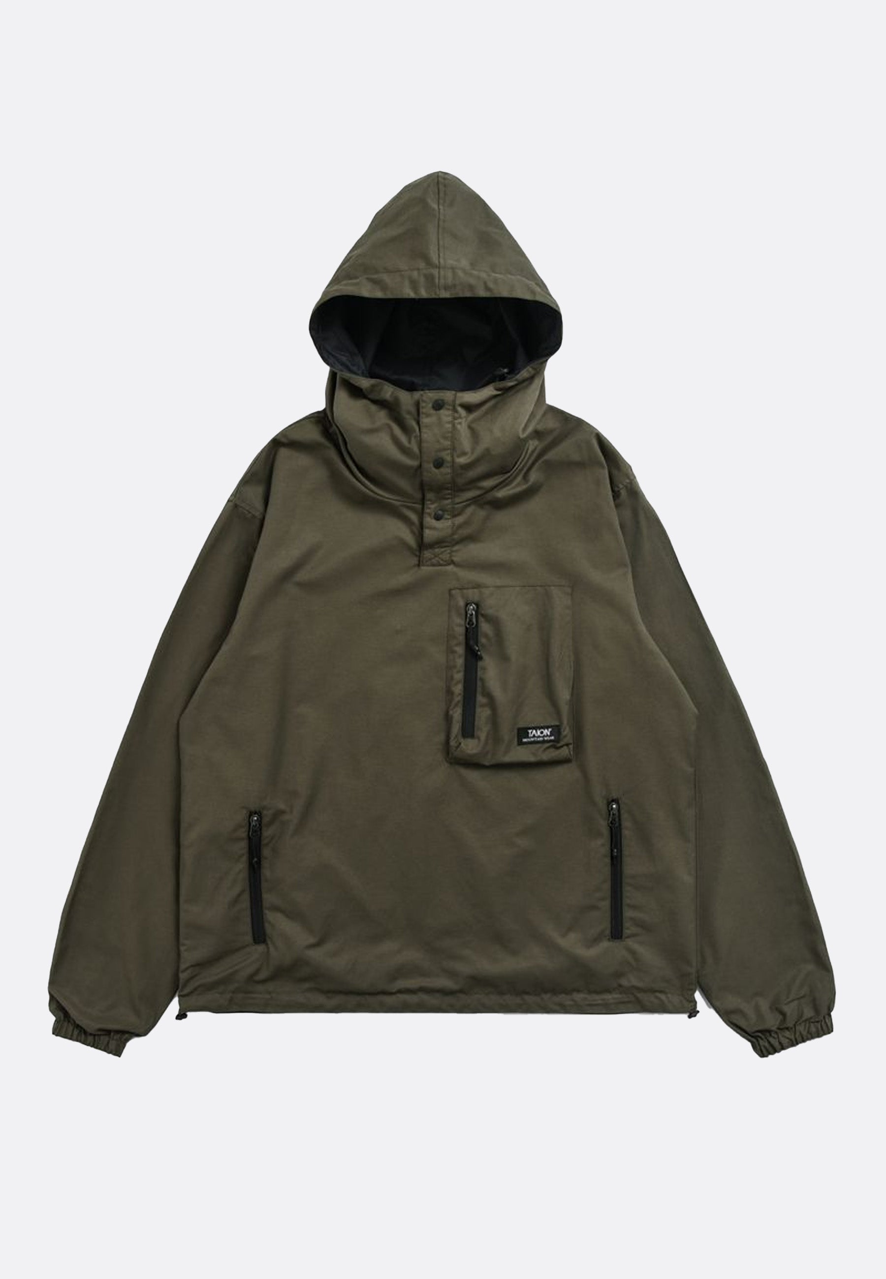 Non Down Mountain Reversible Hoodie - Black/Dark Olive