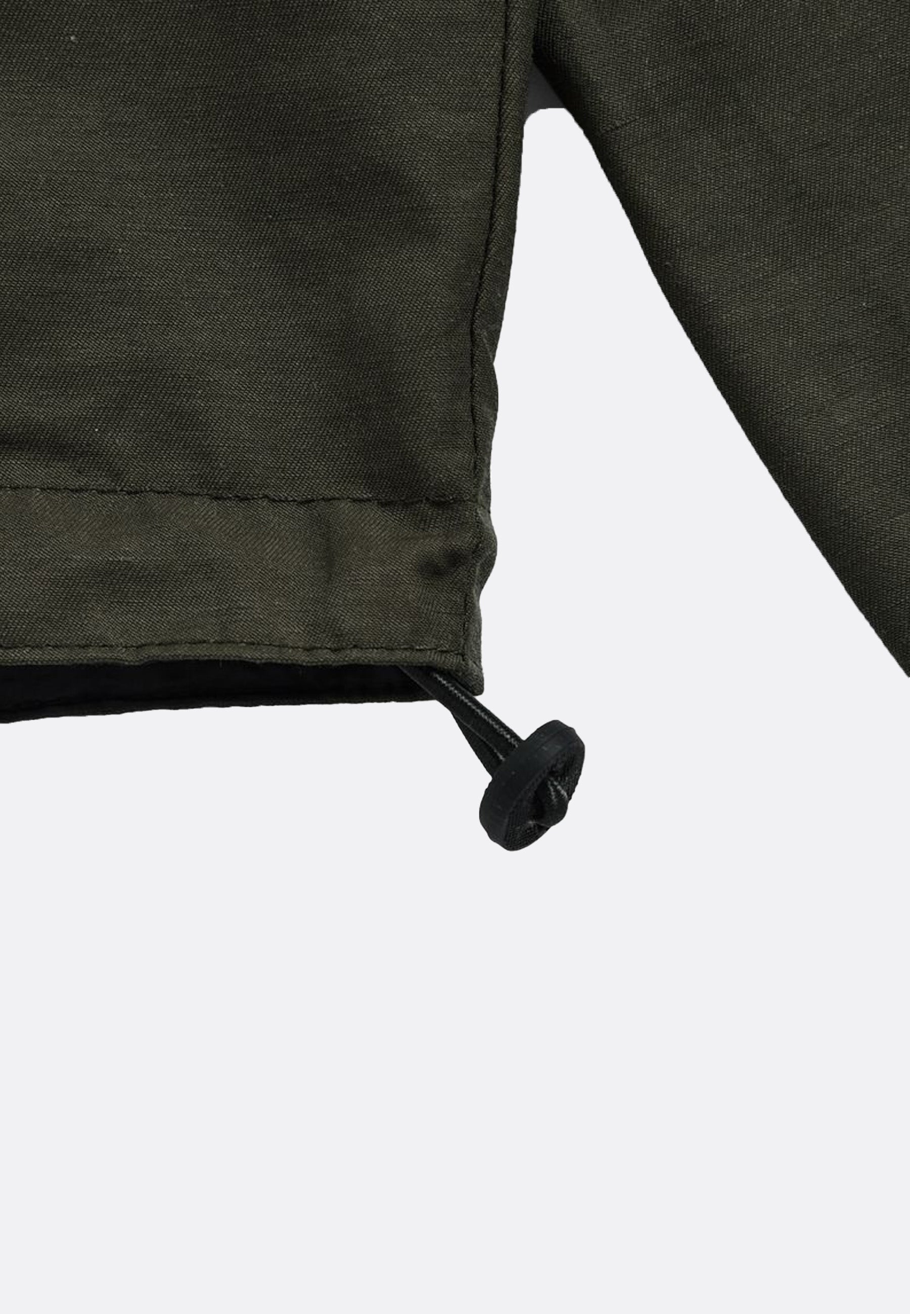 Non Down Mountain Reversible Hoodie - Black/Dark Olive
