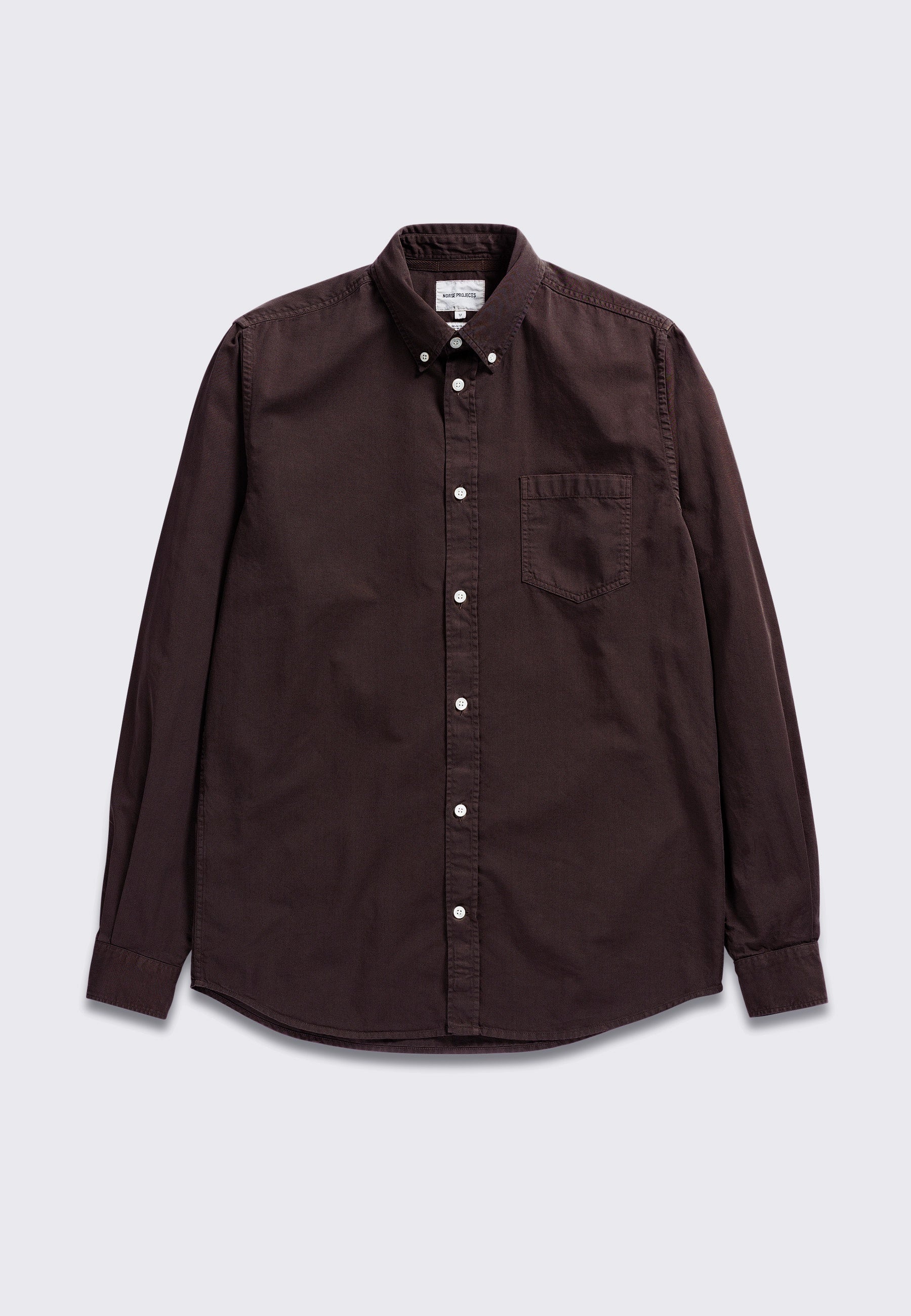 Osvald BD Twill Shirt - Espresso