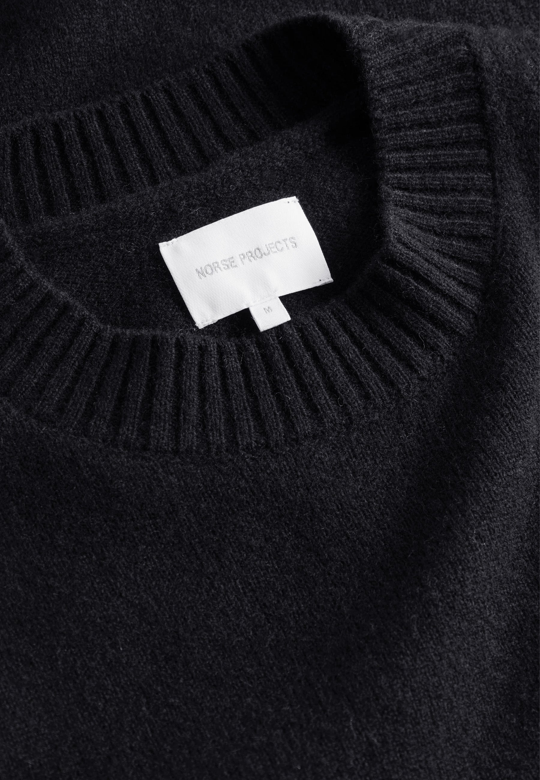 Norse Projects | Buy Standard Merino Lambswool Sweater - Black