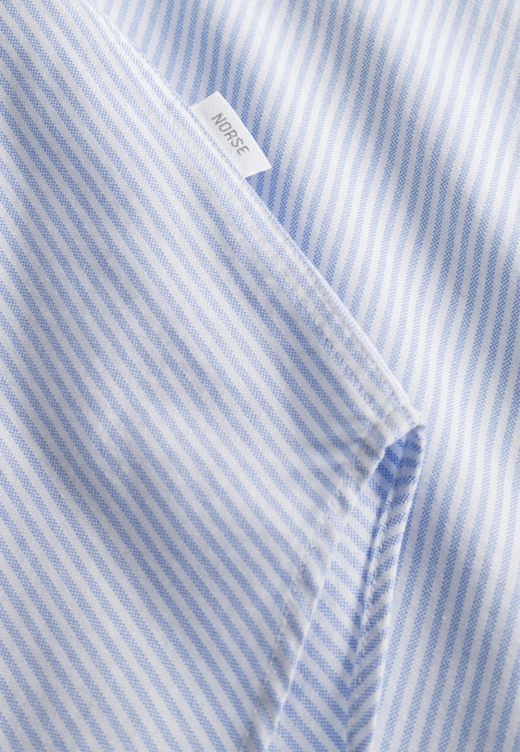 Standard Oxford BD Shirt - Pale Blue Stripe