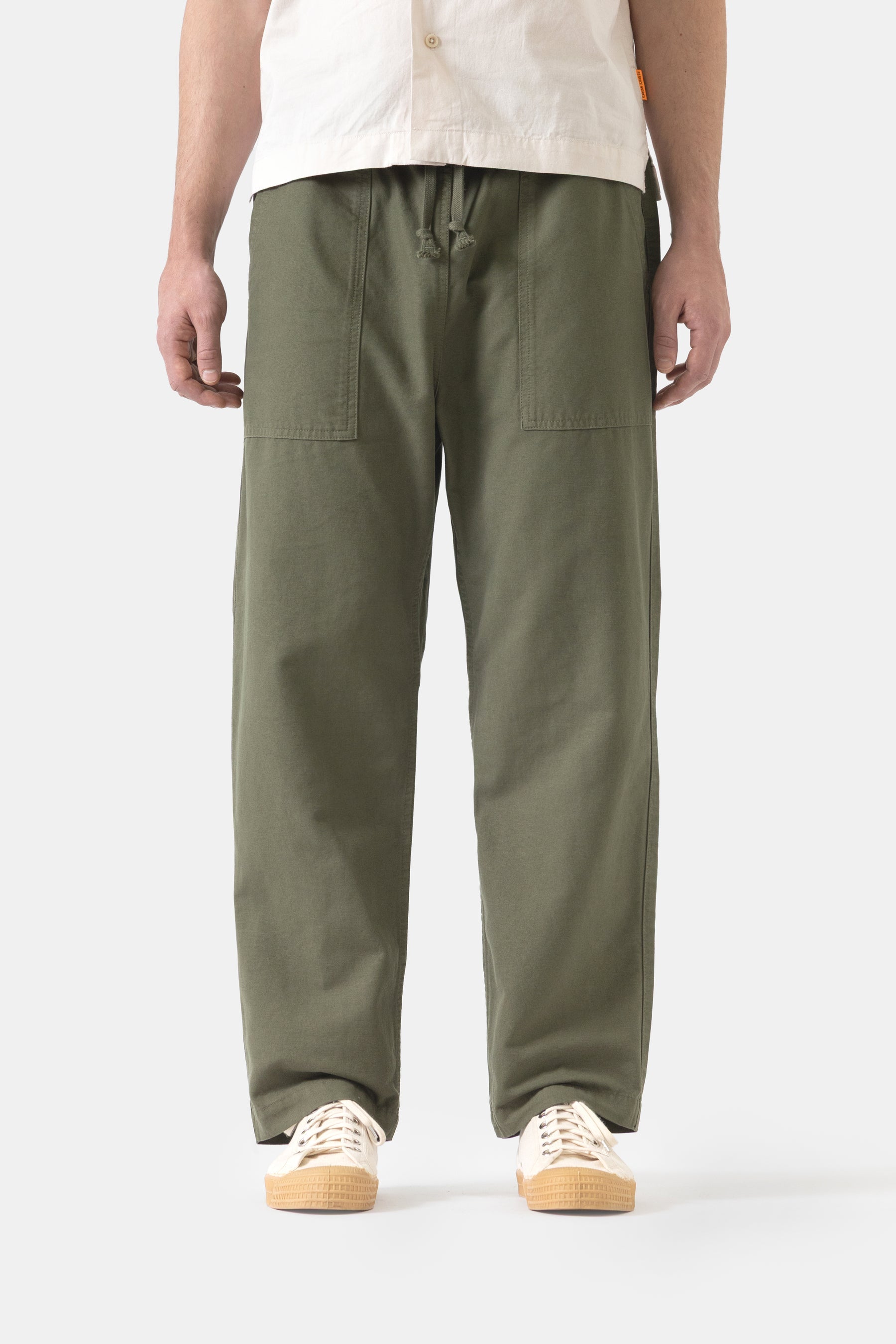 Canvas Chef Pant - Olive