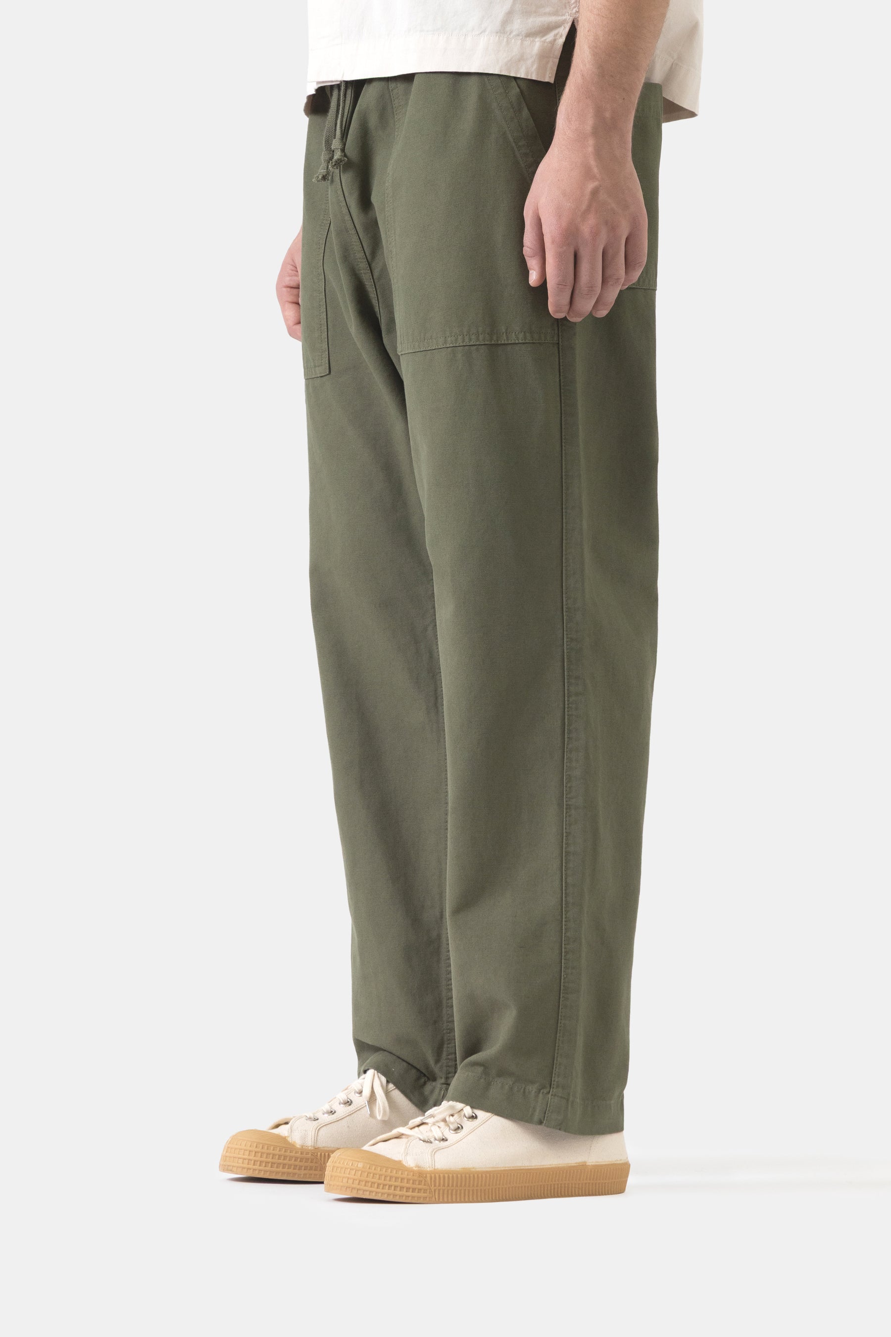 Canvas Chef Pant - Olive