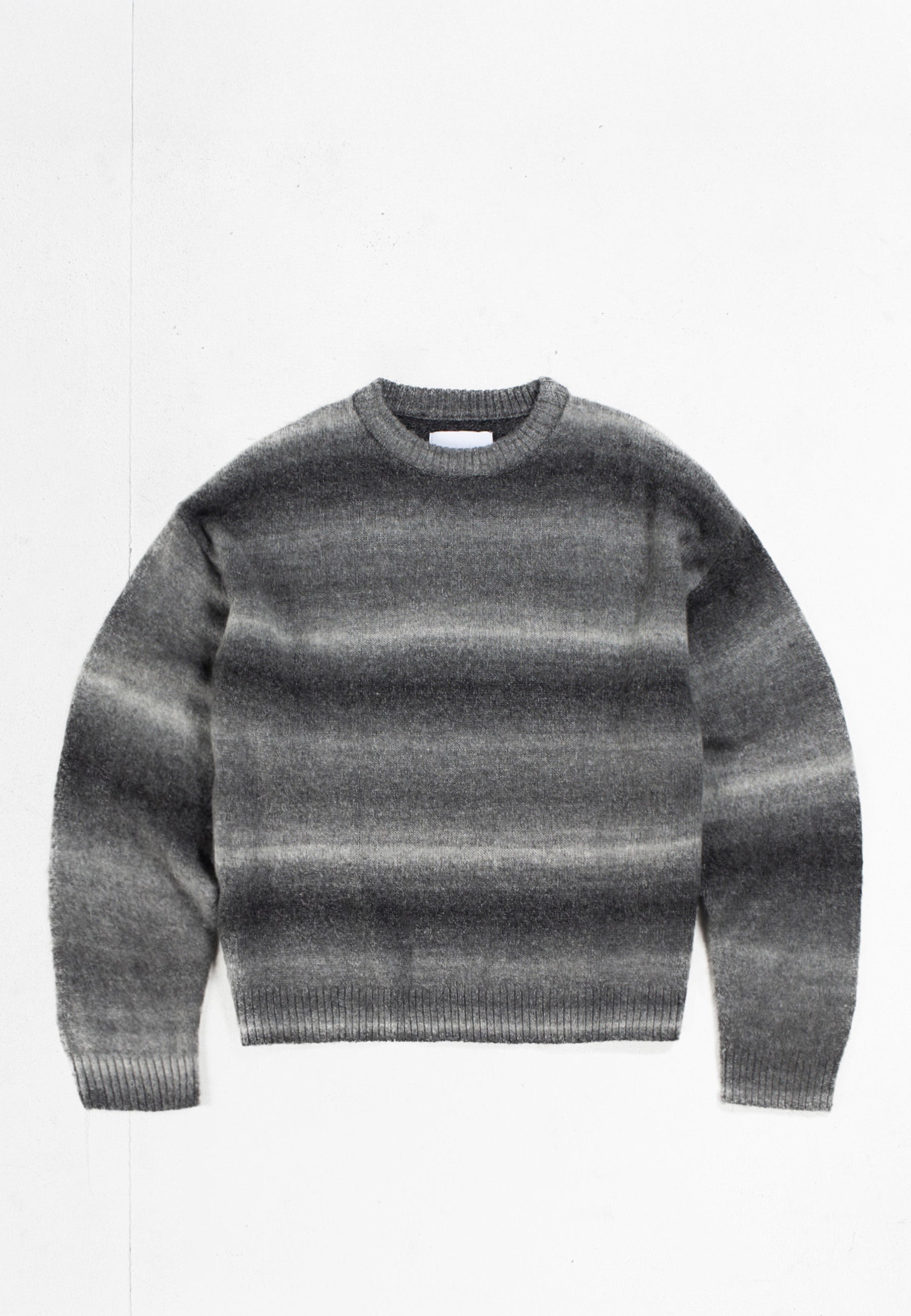 Ombre Knit Sweater - Grey