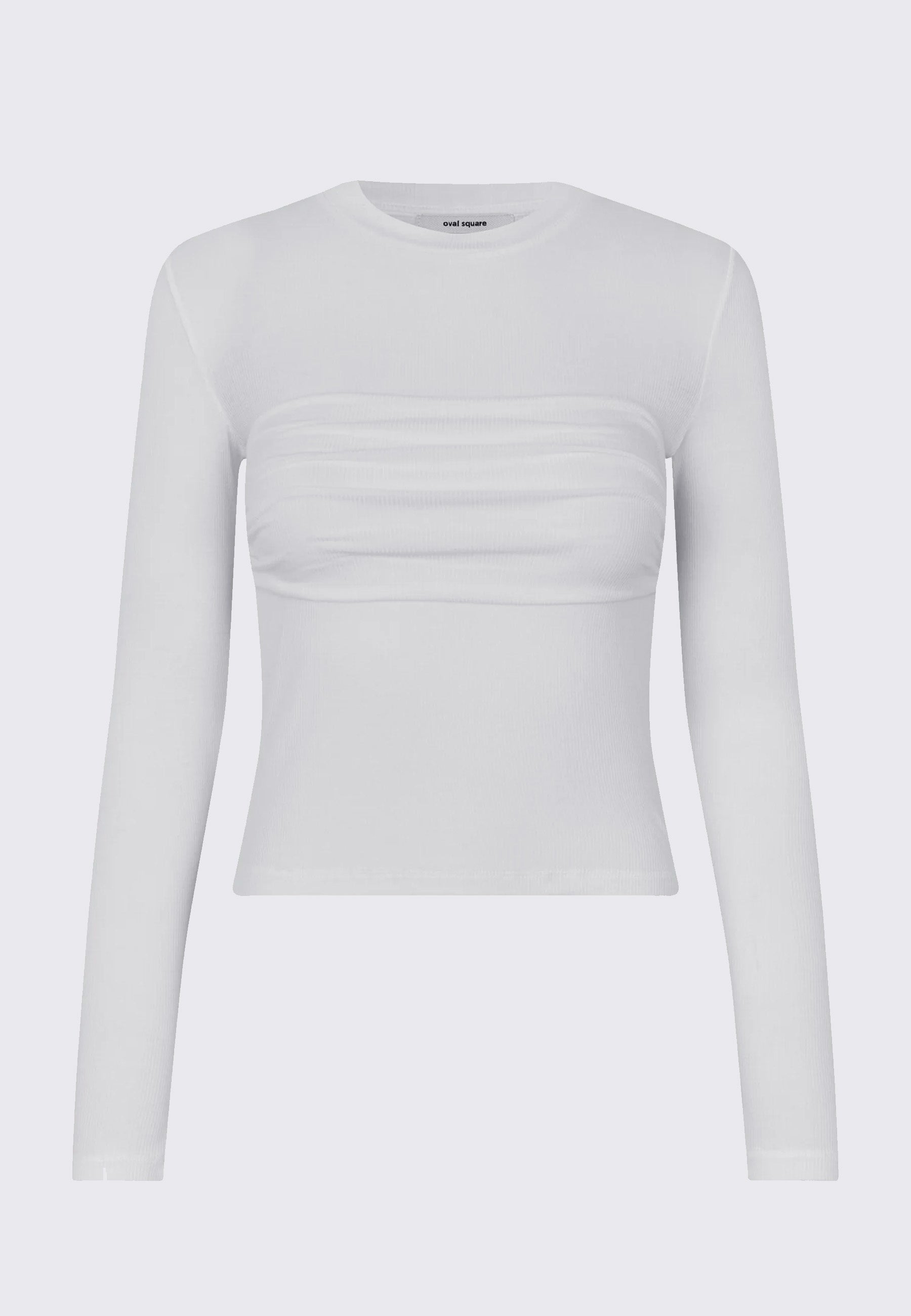 Lila Long Sleeve Top - White