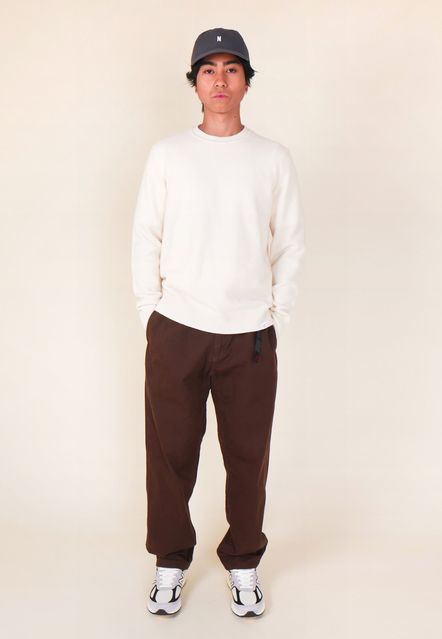 Sigfred Lambswool Sweater - Ecru